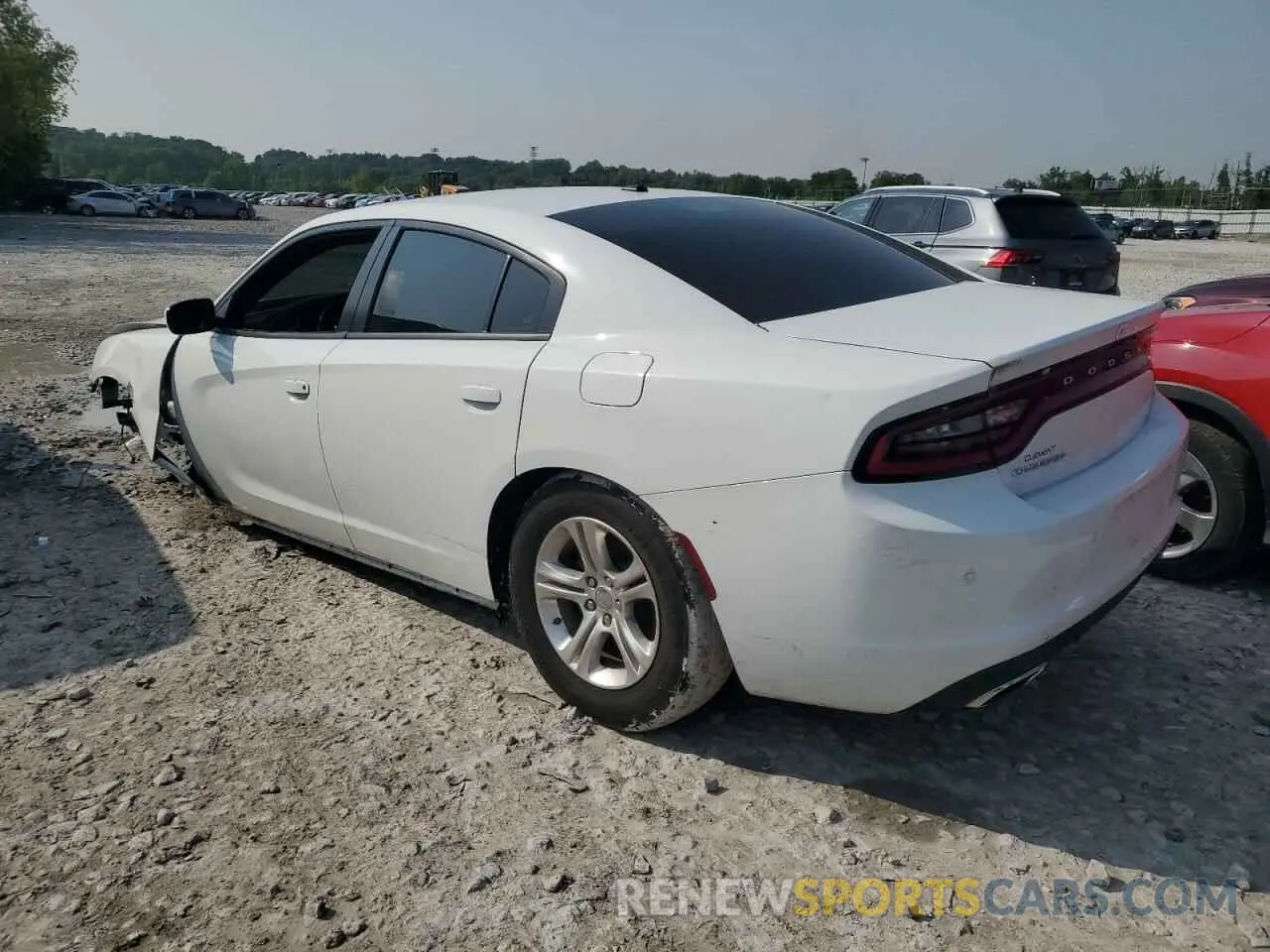 2 Photograph of a damaged car 2C3CDXBG6MH548076 DODGE CHARGER 2021