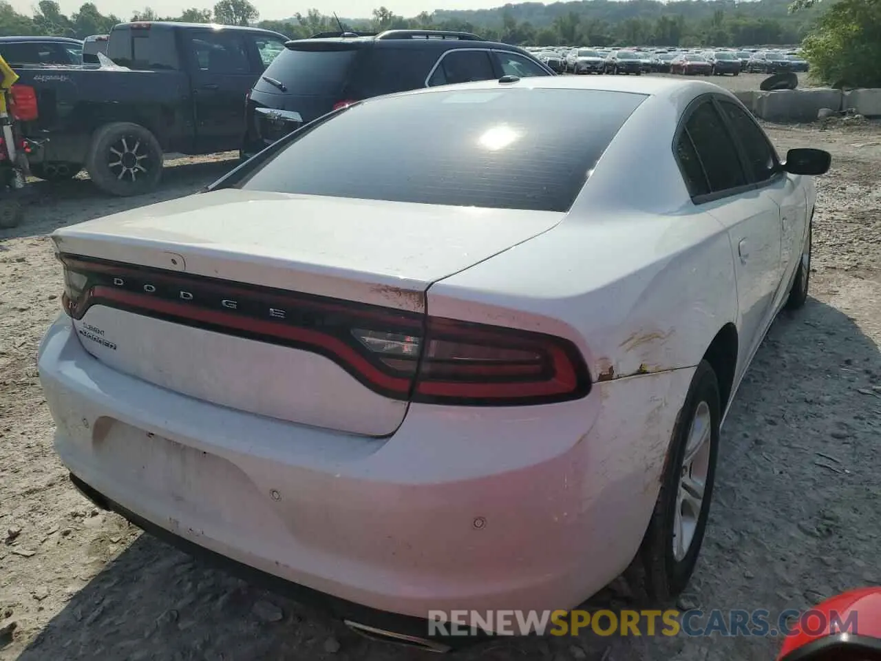 3 Photograph of a damaged car 2C3CDXBG6MH548076 DODGE CHARGER 2021