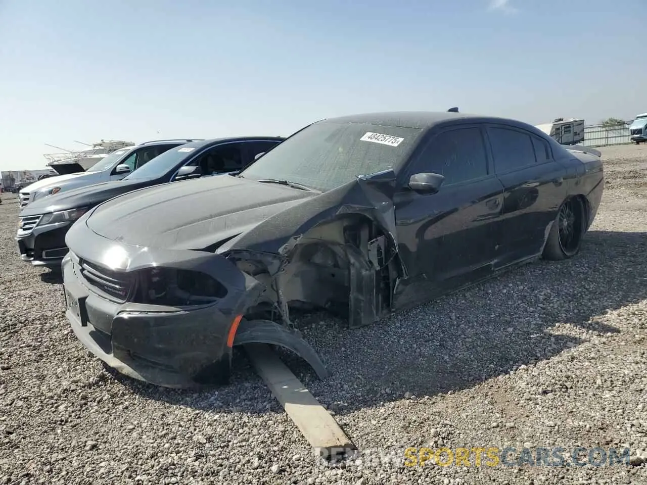 1 Photograph of a damaged car 2C3CDXBG6MH569719 DODGE CHARGER 2021