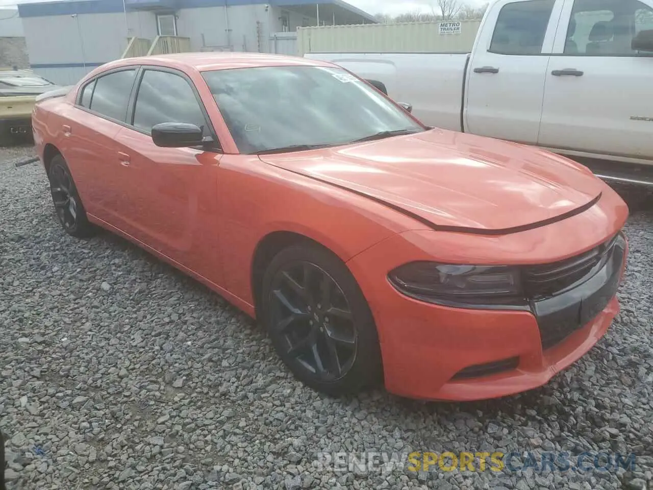 4 Фотография поврежденного автомобиля 2C3CDXBG6MH643818 DODGE CHARGER 2021