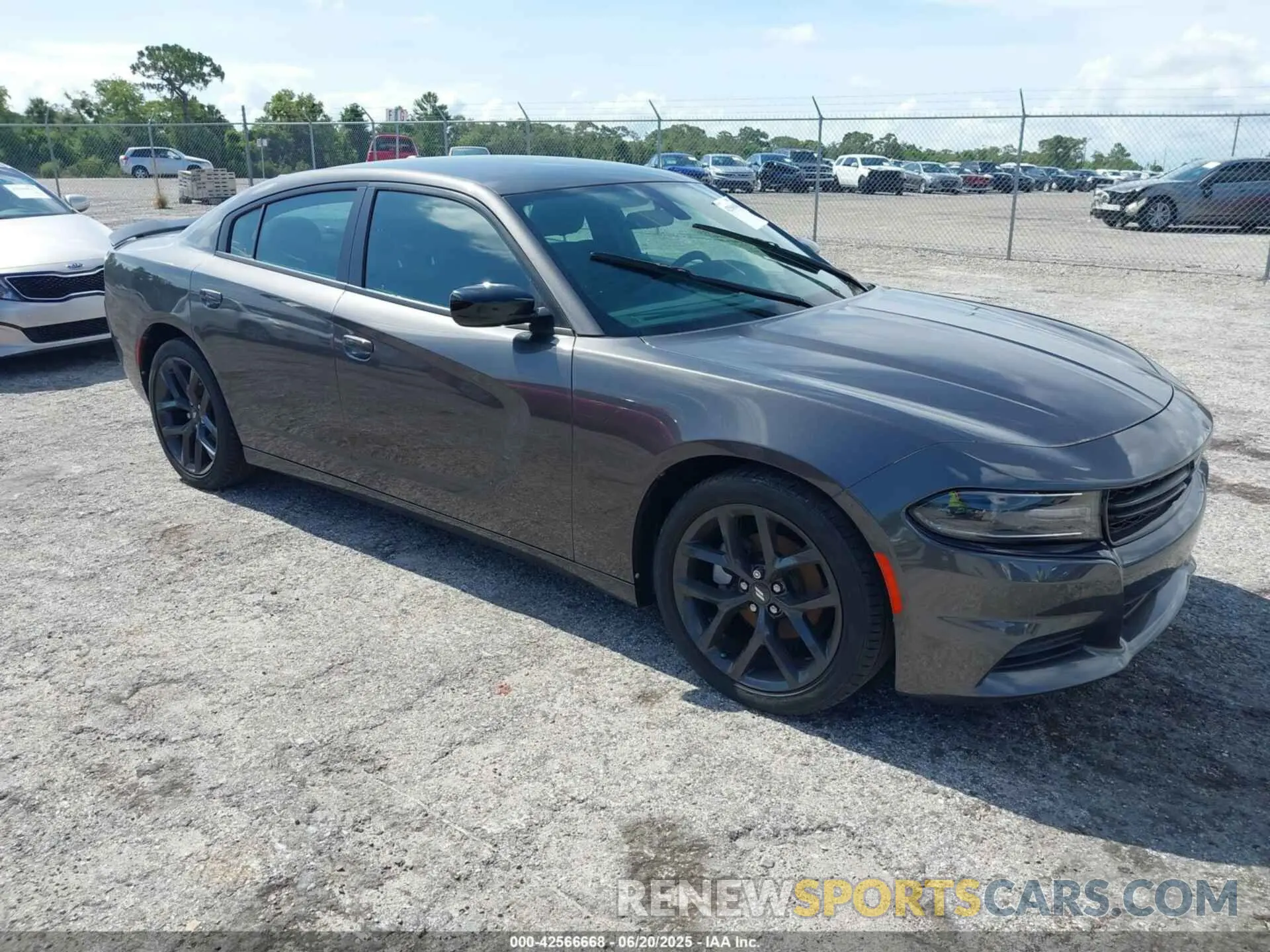 1 Photograph of a damaged car 2C3CDXBG6MH650140 DODGE CHARGER 2021
