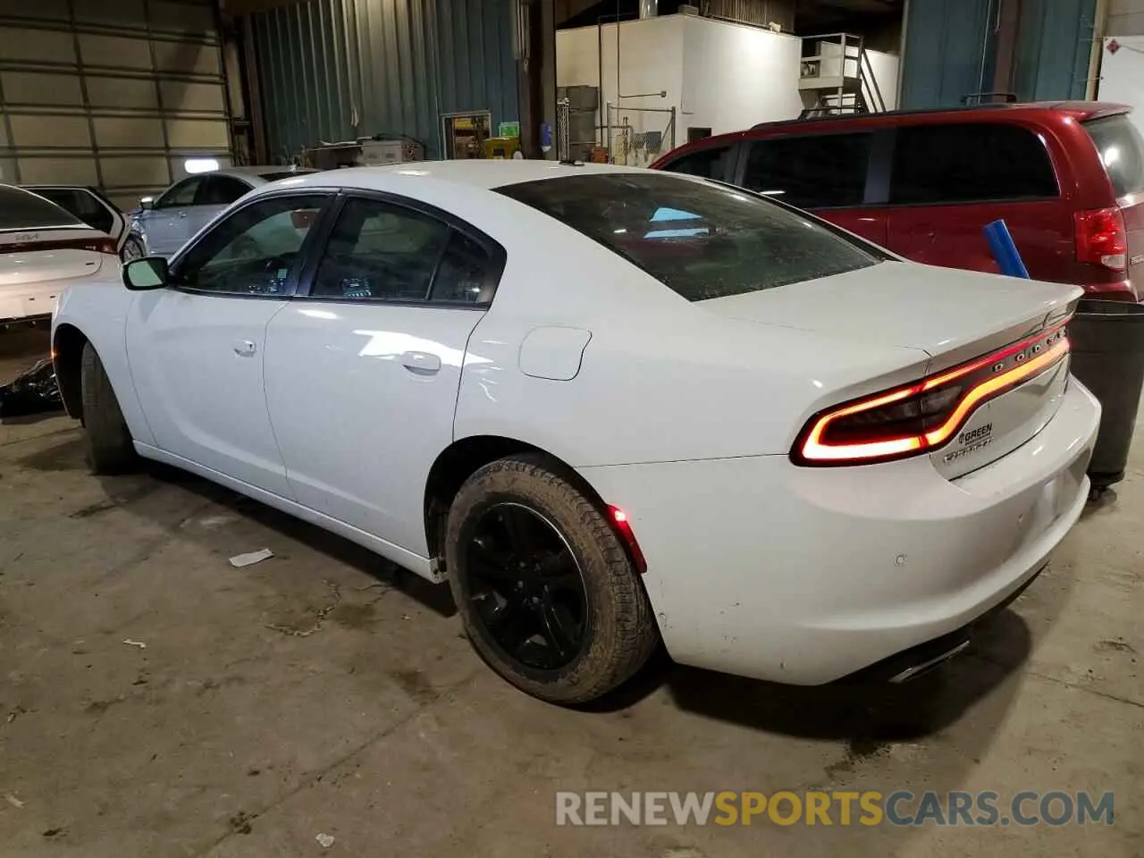 2 Фотография поврежденного автомобиля 2C3CDXBG7MH510968 DODGE CHARGER 2021