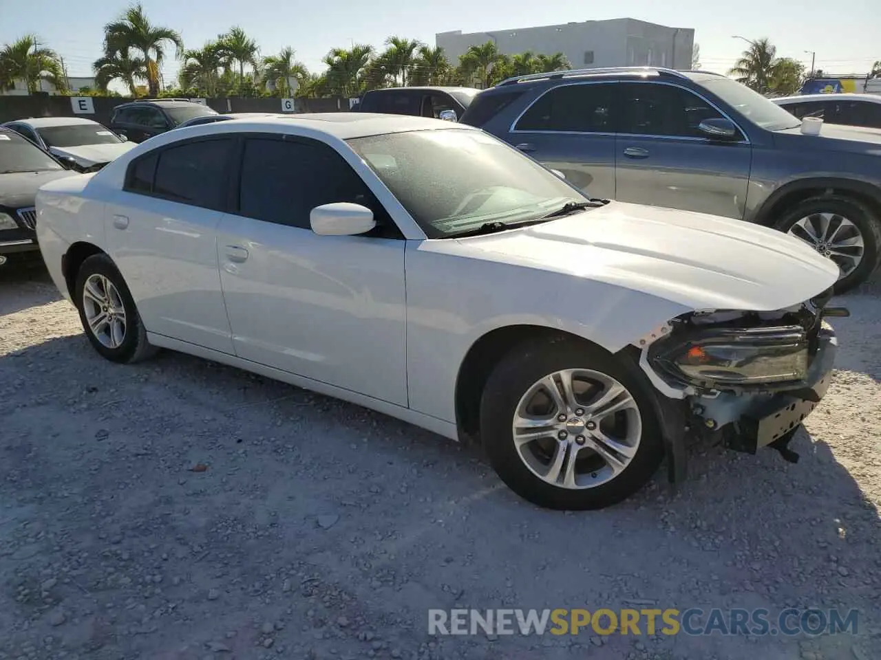 4 Photograph of a damaged car 2C3CDXBG7MH548104 DODGE CHARGER 2021