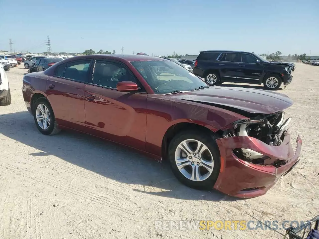 4 Фотография поврежденного автомобиля 2C3CDXBG7MH624839 DODGE CHARGER 2021