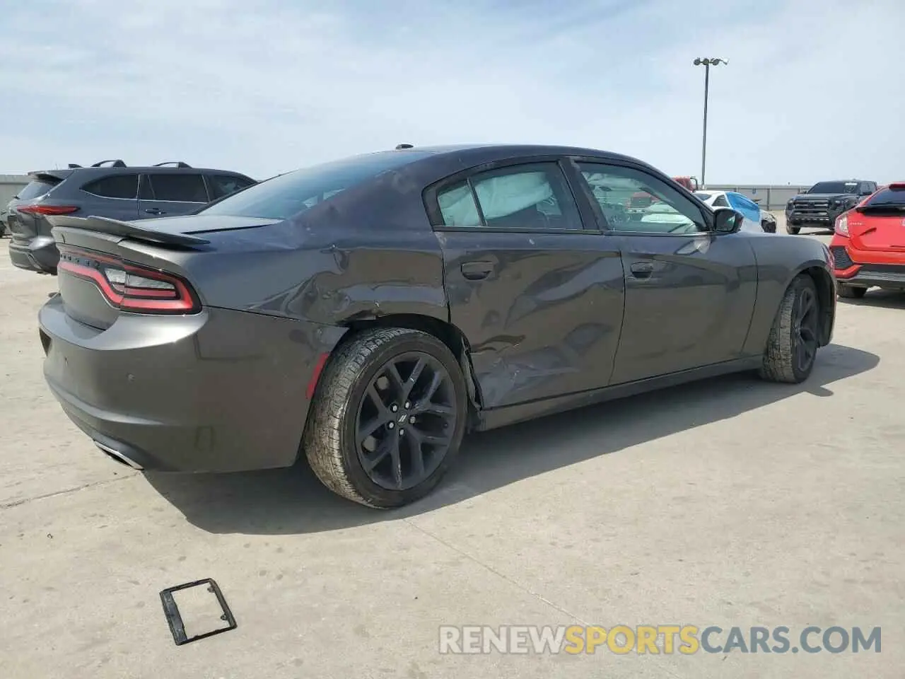 3 Фотография поврежденного автомобиля 2C3CDXBG7MH636733 DODGE CHARGER 2021