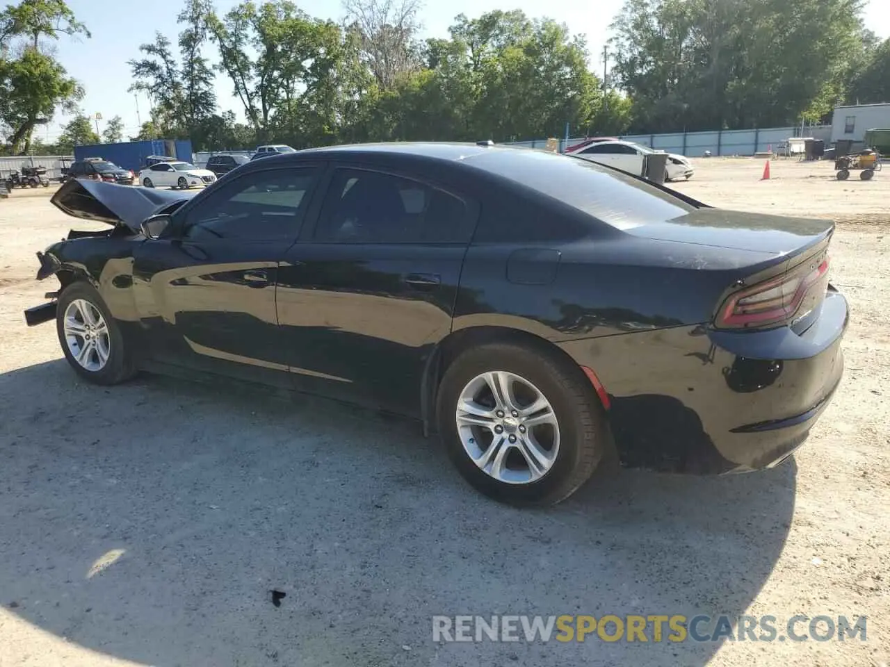 2 Фотография поврежденного автомобиля 2C3CDXBG7MH646629 DODGE CHARGER 2021