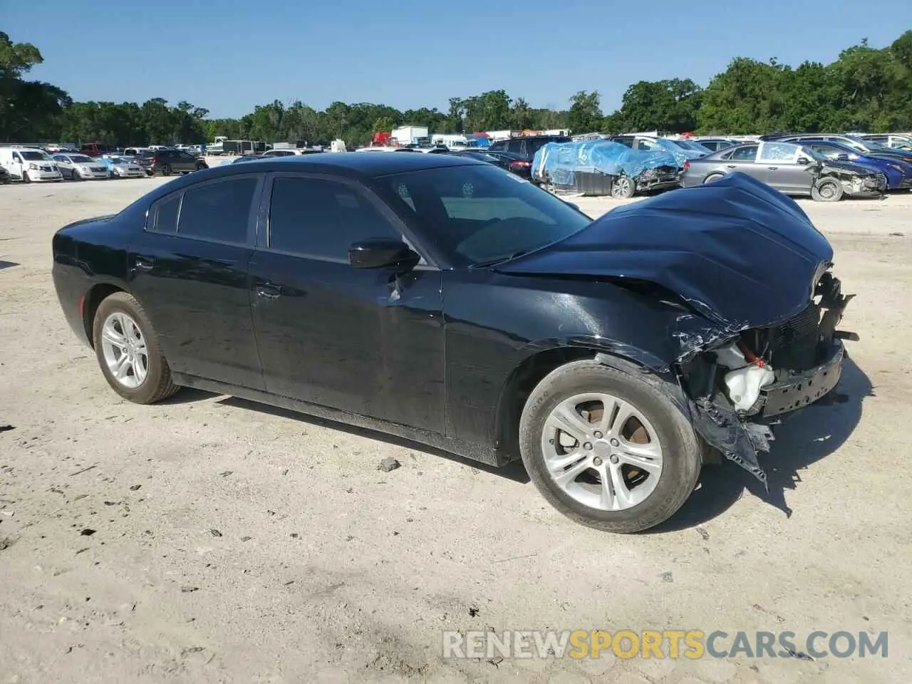 4 Фотография поврежденного автомобиля 2C3CDXBG7MH646629 DODGE CHARGER 2021