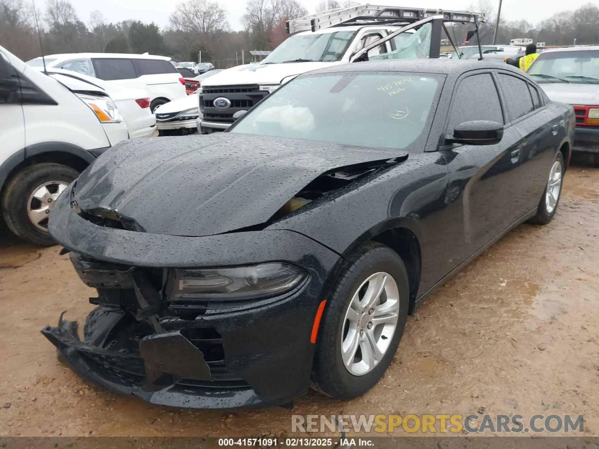 2 Фотография поврежденного автомобиля 2C3CDXBG8MH606088 DODGE CHARGER 2021