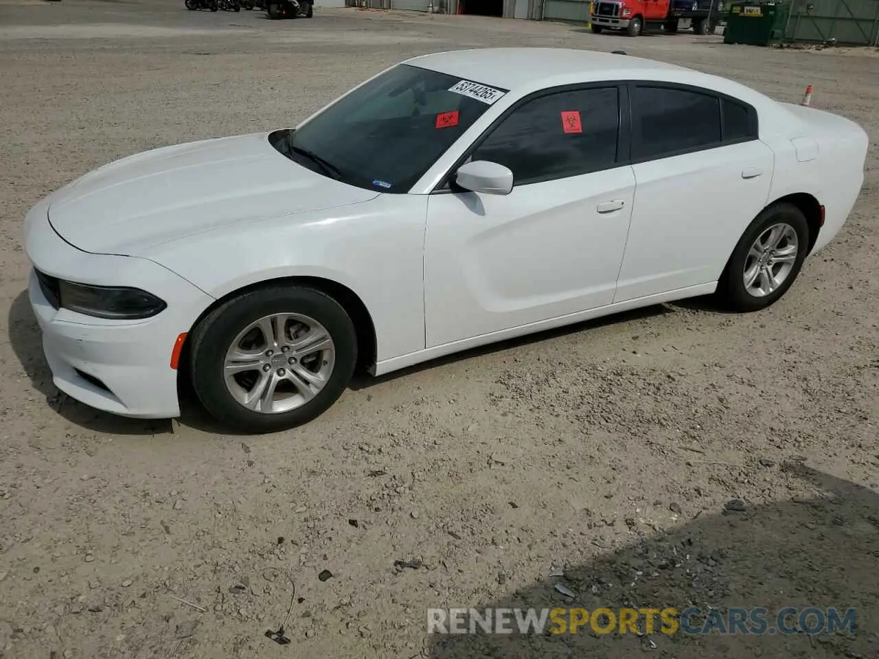 1 Photograph of a damaged car 2C3CDXBG8MH632691 DODGE CHARGER 2021