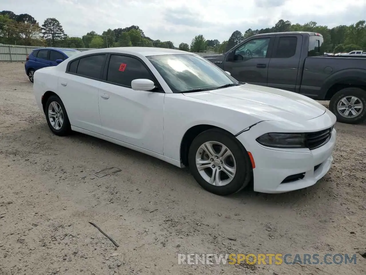 4 Photograph of a damaged car 2C3CDXBG8MH632691 DODGE CHARGER 2021