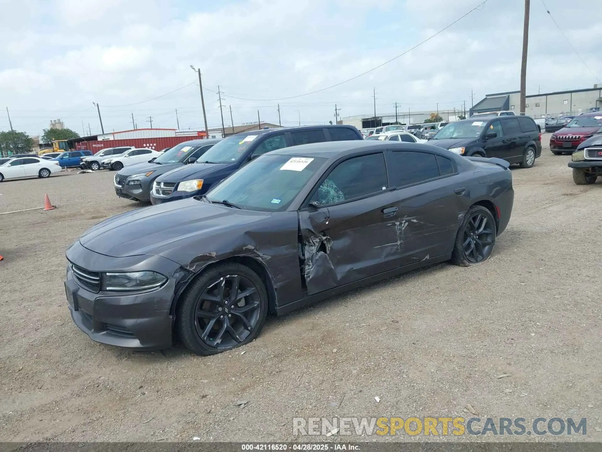 2 Фотография поврежденного автомобиля 2C3CDXBG8MH678103 DODGE CHARGER 2021