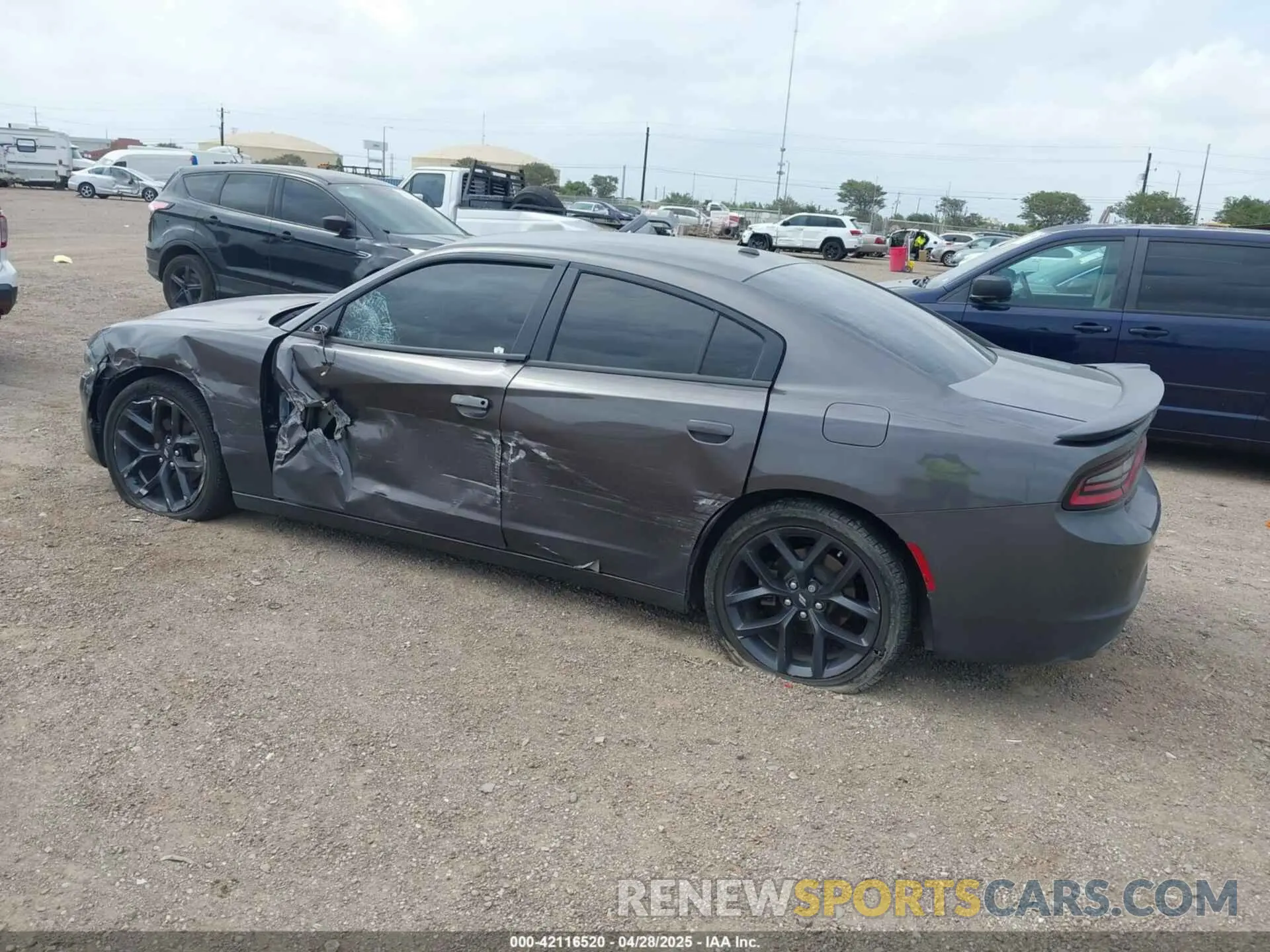 3 Фотография поврежденного автомобиля 2C3CDXBG8MH678103 DODGE CHARGER 2021