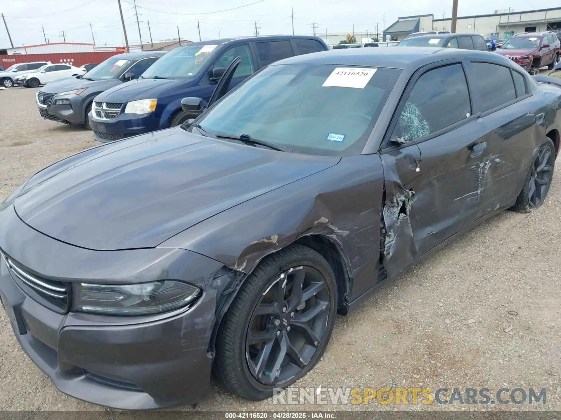 6 Фотография поврежденного автомобиля 2C3CDXBG8MH678103 DODGE CHARGER 2021