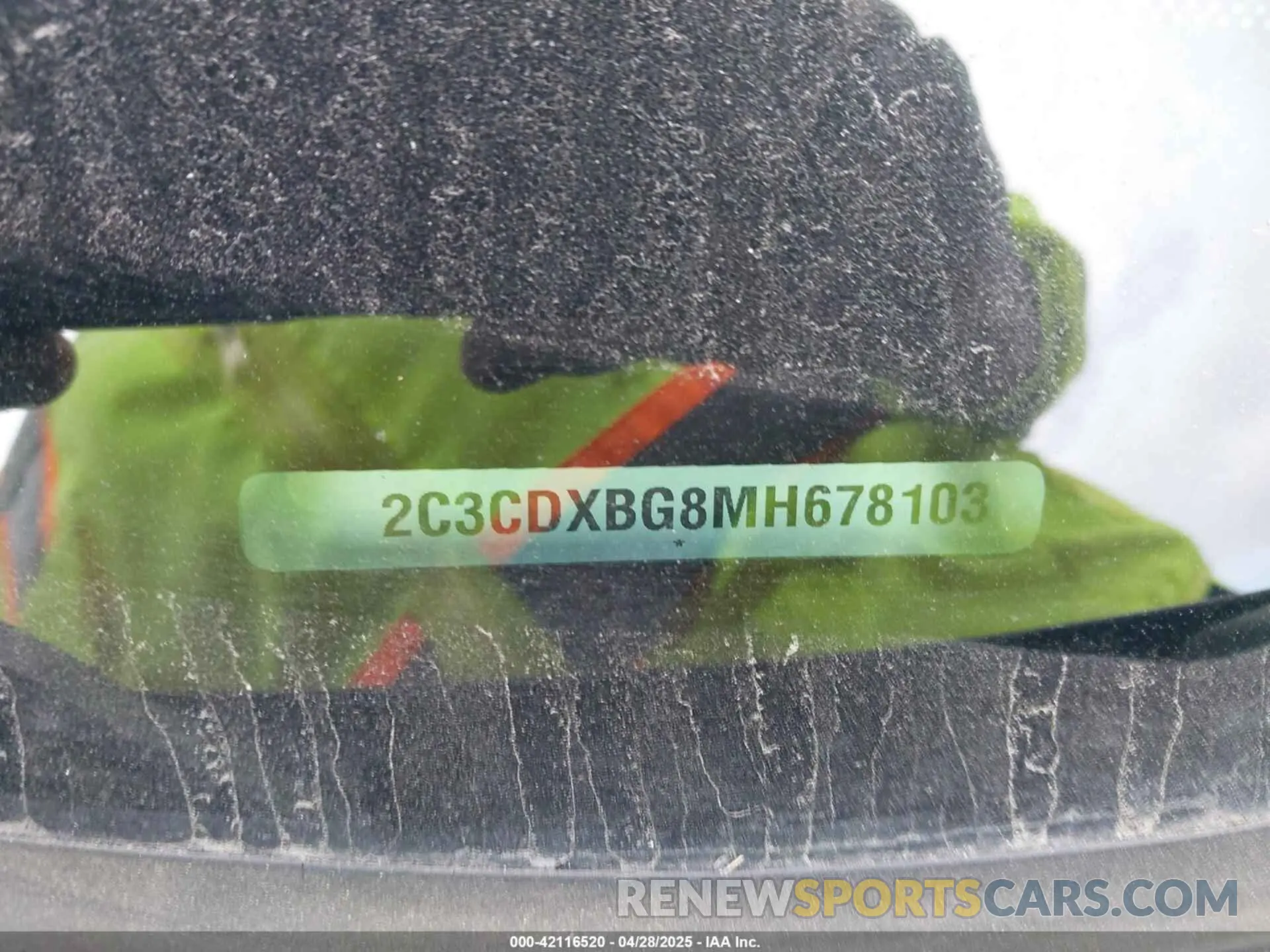 9 Фотография поврежденного автомобиля 2C3CDXBG8MH678103 DODGE CHARGER 2021