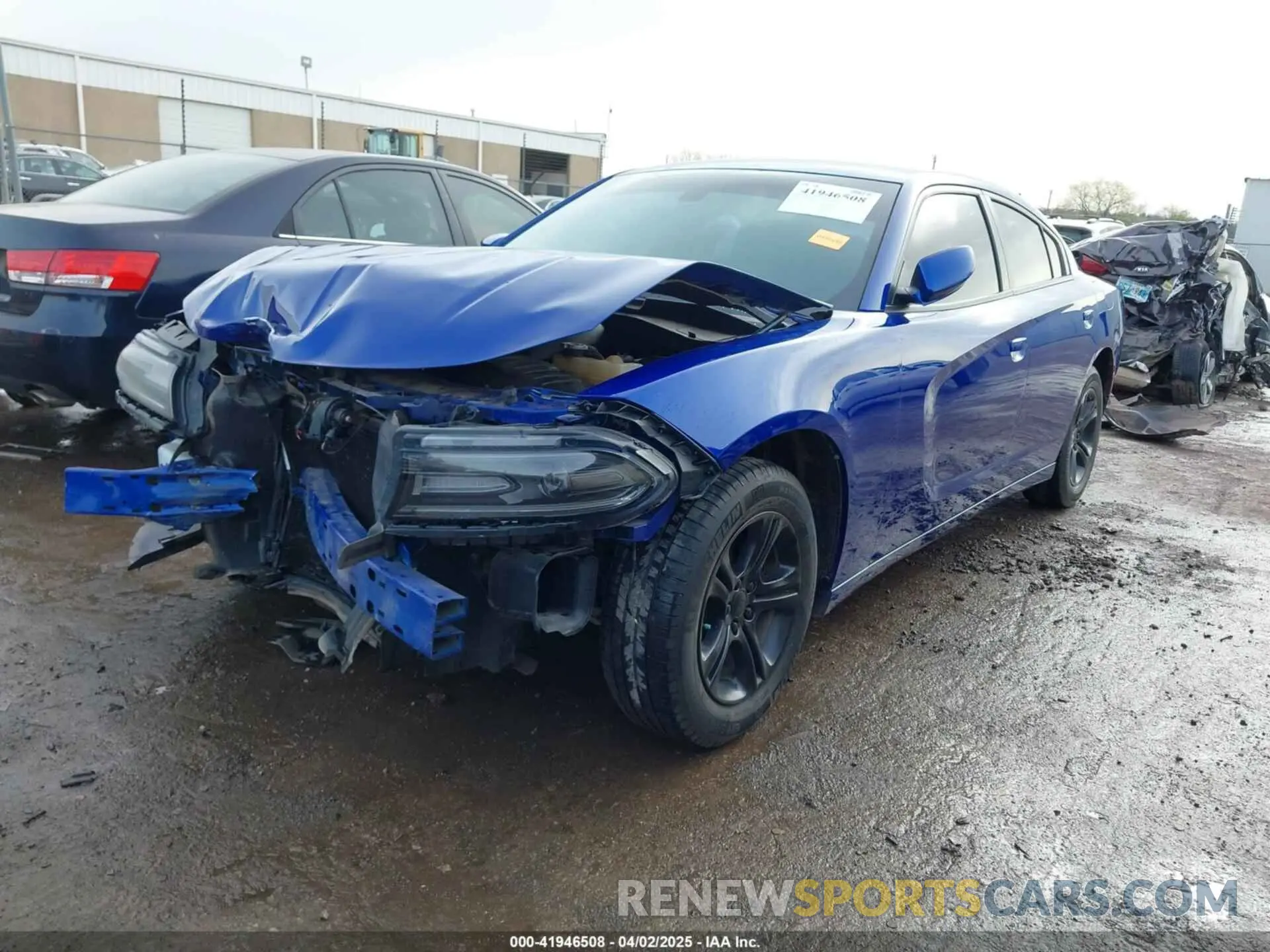 2 Фотография поврежденного автомобиля 2C3CDXBG9MH512673 DODGE CHARGER 2021