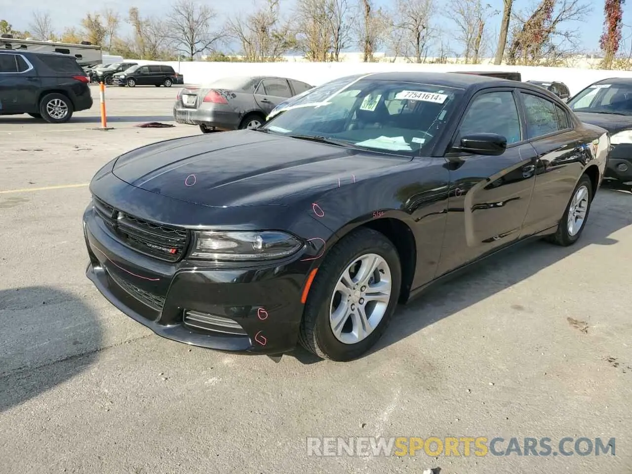 1 Фотография поврежденного автомобиля 2C3CDXBG9MH628312 DODGE CHARGER 2021