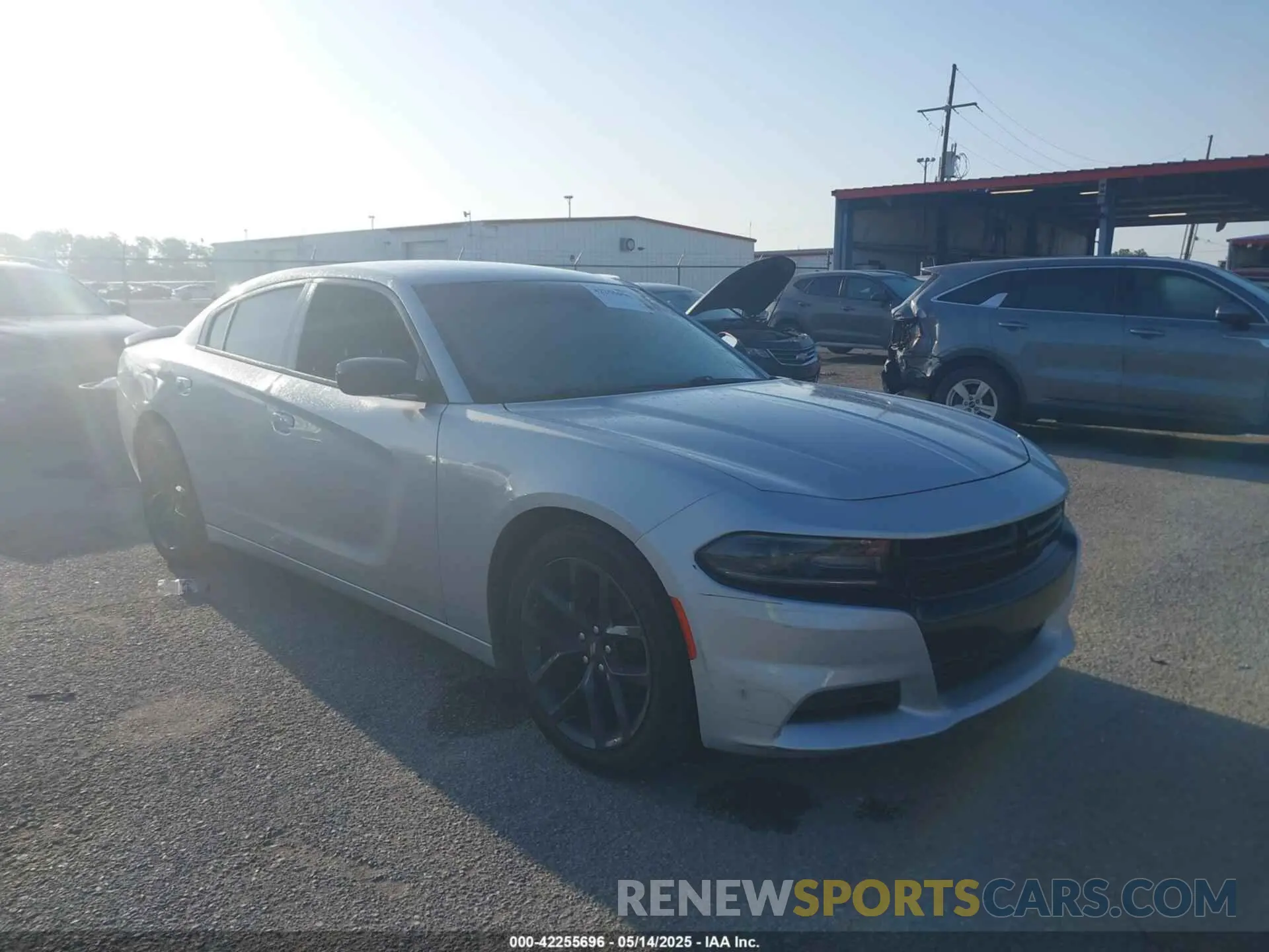1 Photograph of a damaged car 2C3CDXBGXMH570033 DODGE CHARGER 2021