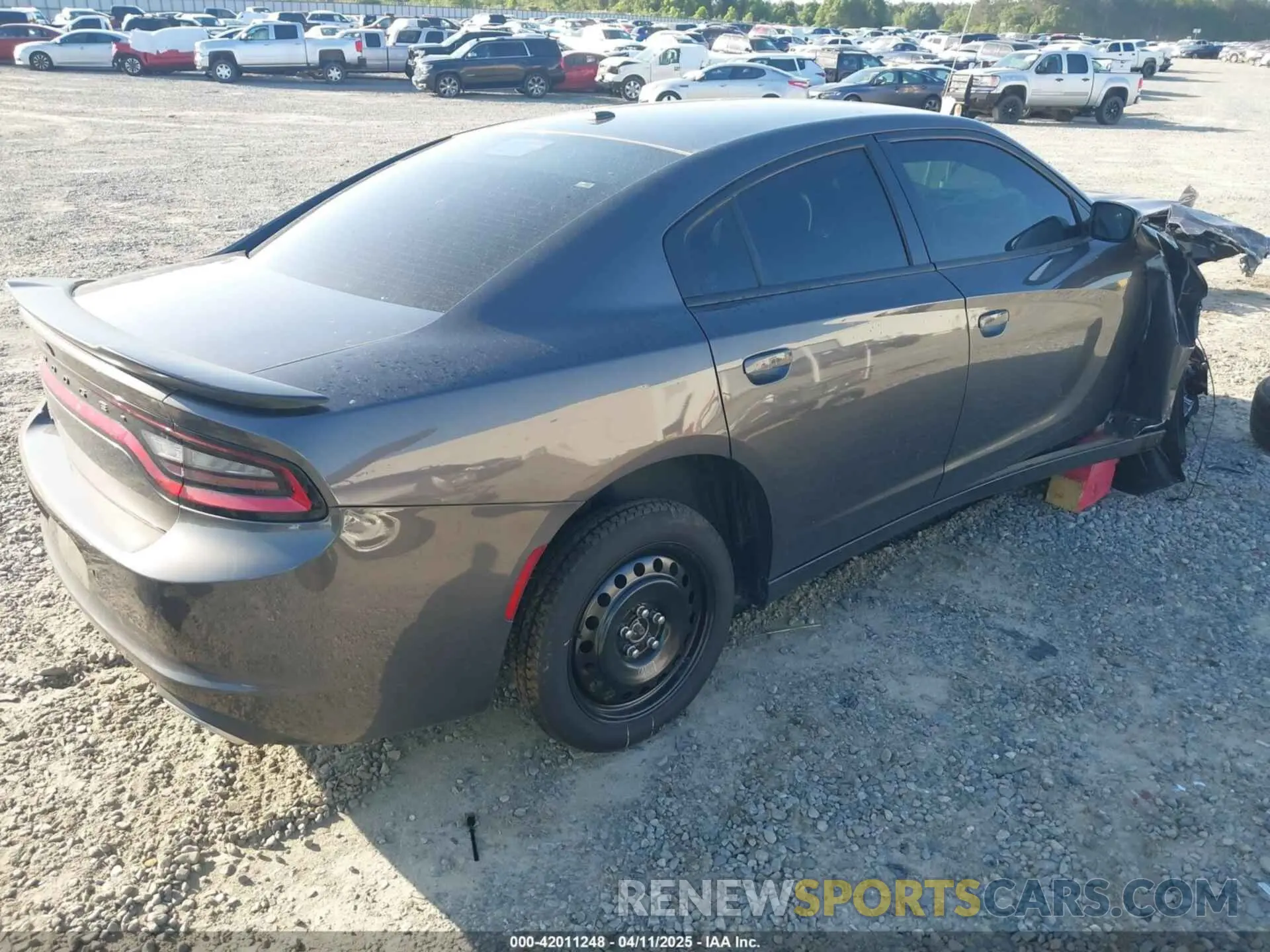 4 Photograph of a damaged car 2C3CDXBGXMH659892 DODGE CHARGER 2021