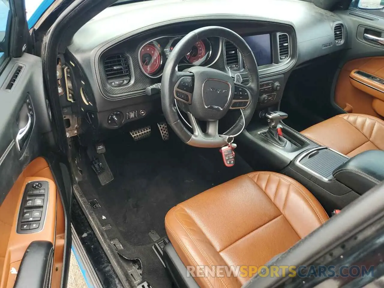 8 Photograph of a damaged car 2C3CDXBGXXH673272 DODGE CHARGER 2021