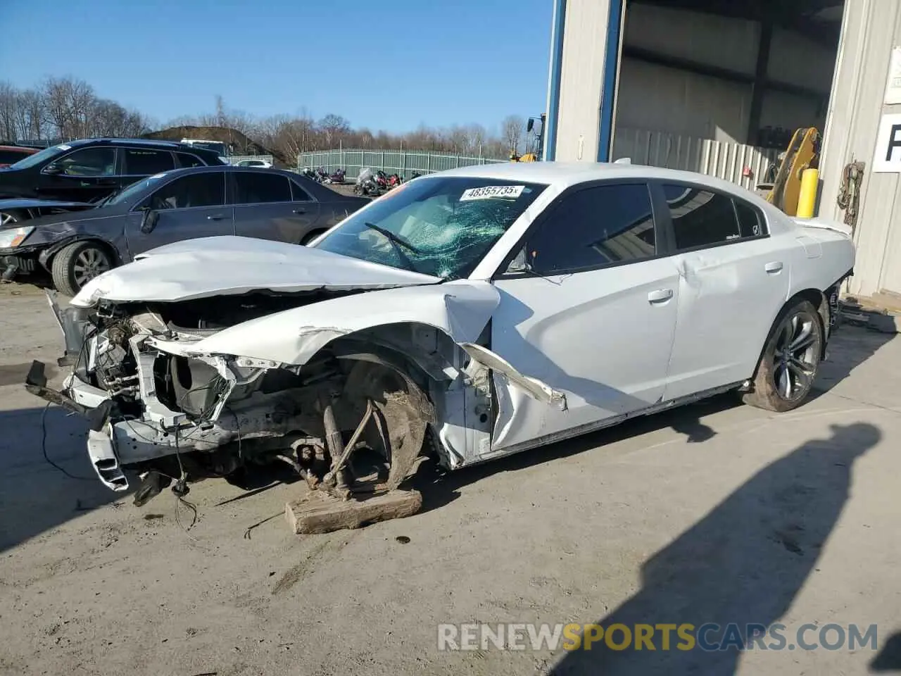 1 Photograph of a damaged car 2C3CDXCT0MH524934 DODGE CHARGER 2021