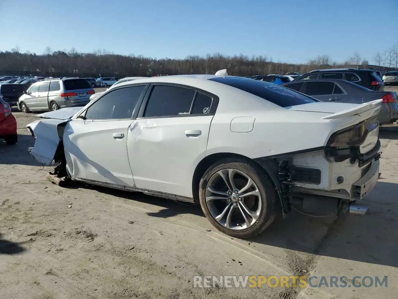 2 Photograph of a damaged car 2C3CDXCT0MH524934 DODGE CHARGER 2021