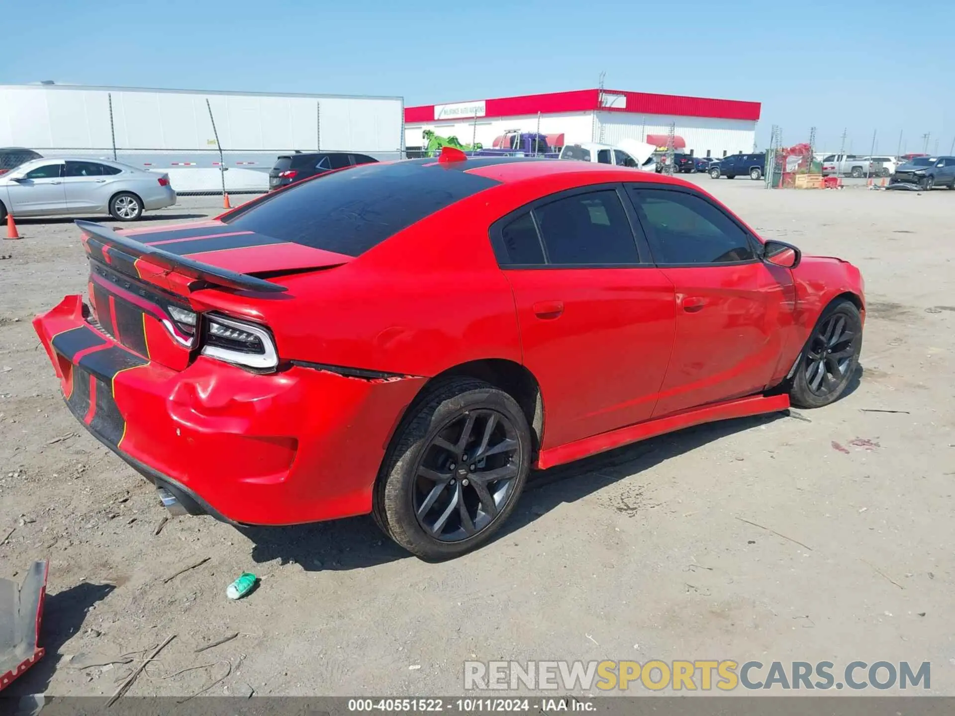 4 Фотография поврежденного автомобиля 2C3CDXCT0MH575351 DODGE CHARGER 2021