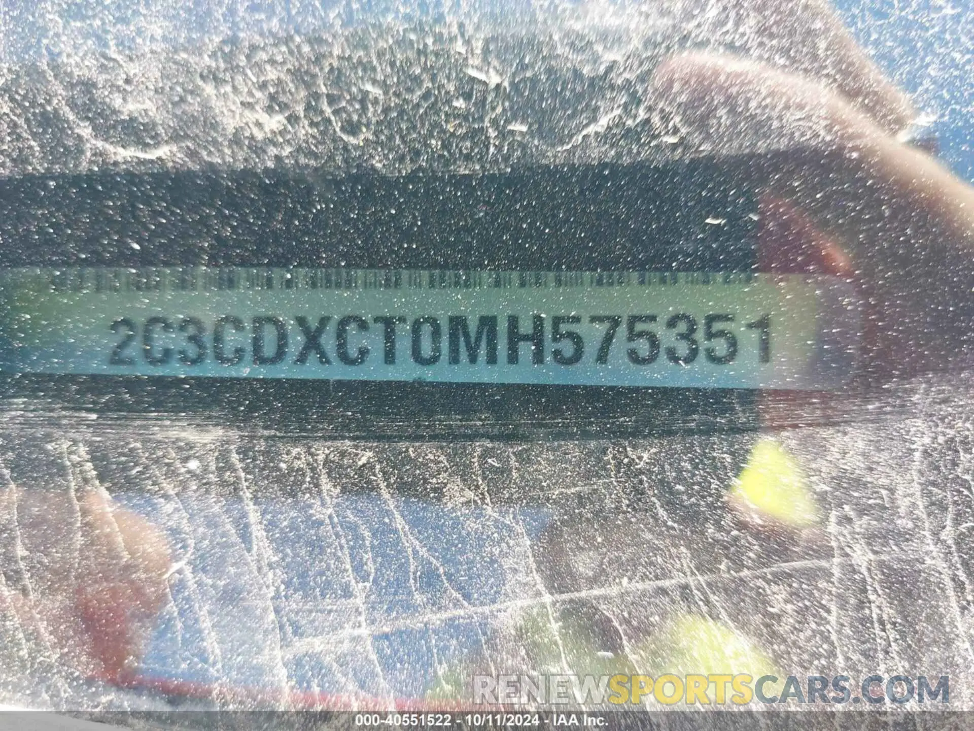 9 Фотография поврежденного автомобиля 2C3CDXCT0MH575351 DODGE CHARGER 2021