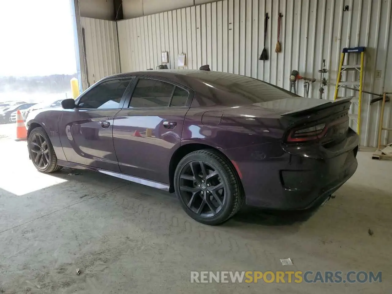 2 Photograph of a damaged car 2C3CDXCT0MH668760 DODGE CHARGER 2021