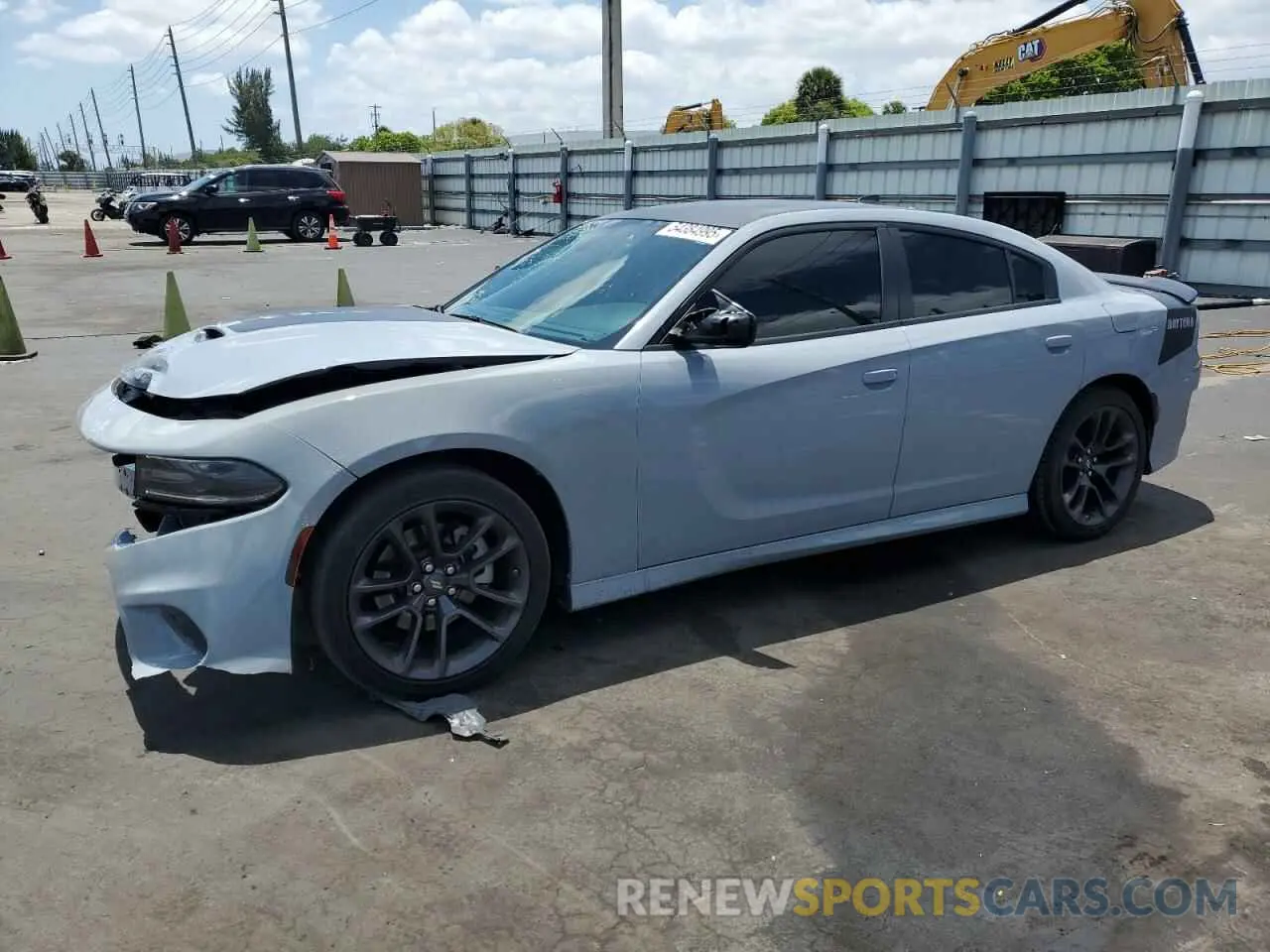 1 Photograph of a damaged car 2C3CDXCT0MH674820 DODGE CHARGER 2021