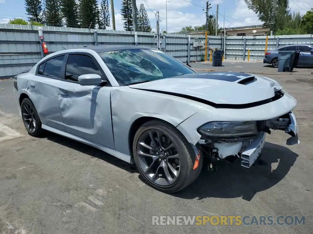 4 Photograph of a damaged car 2C3CDXCT0MH674820 DODGE CHARGER 2021