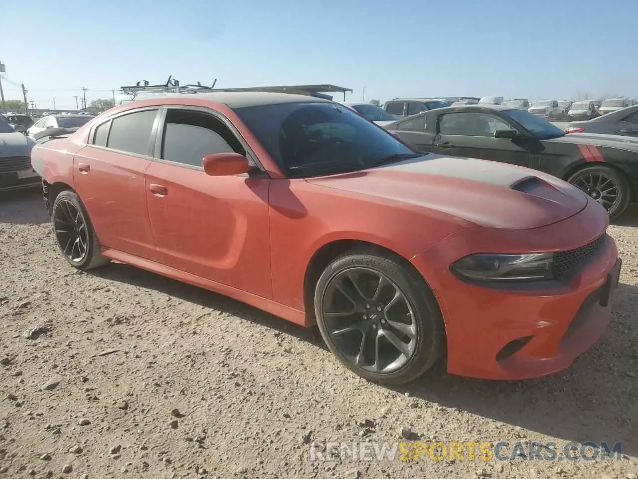 4 Photograph of a damaged car 2C3CDXCT1MH506720 DODGE CHARGER 2021