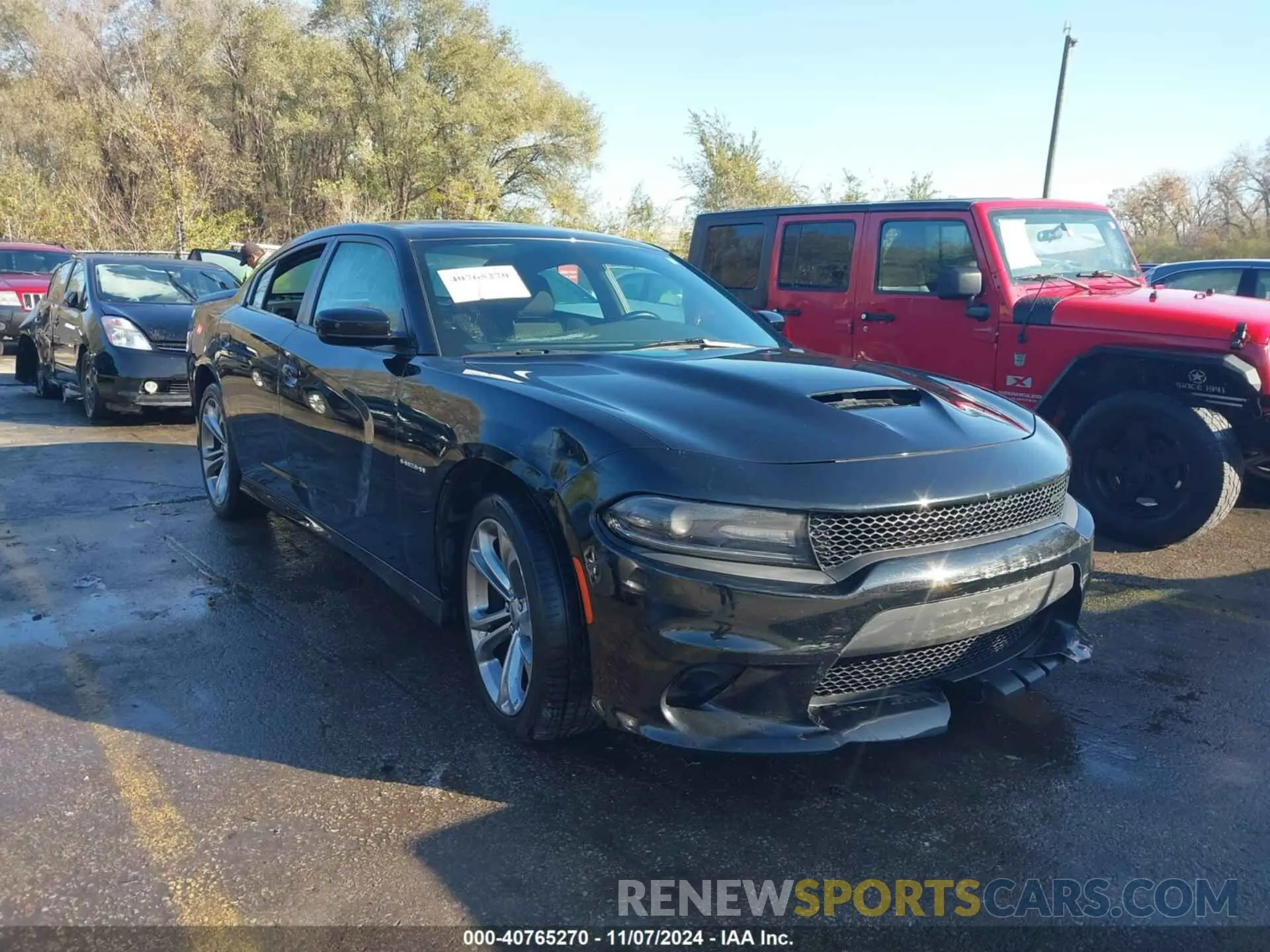 1 Фотография поврежденного автомобиля 2C3CDXCT1MH574189 DODGE CHARGER 2021