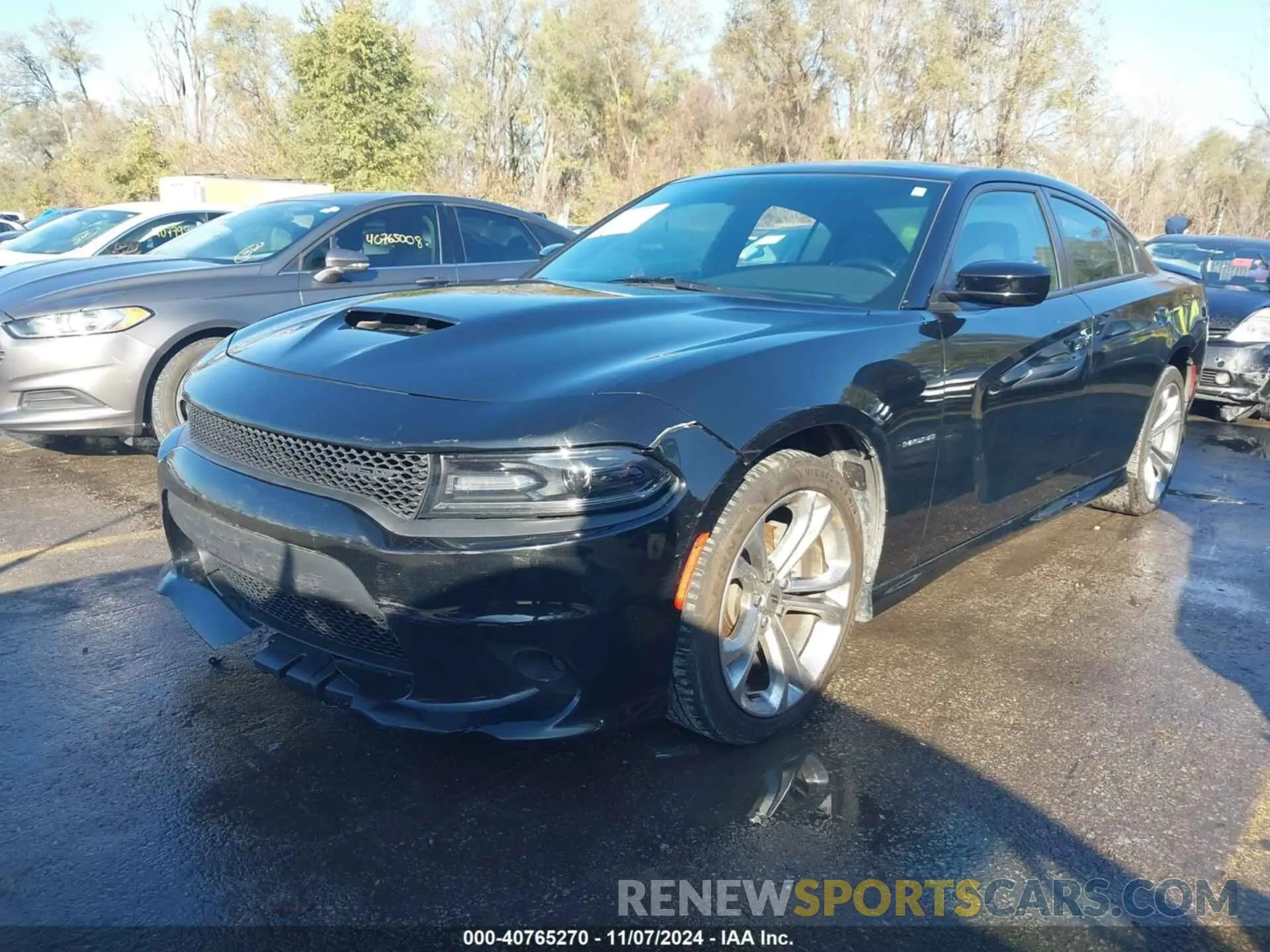 2 Фотография поврежденного автомобиля 2C3CDXCT1MH574189 DODGE CHARGER 2021