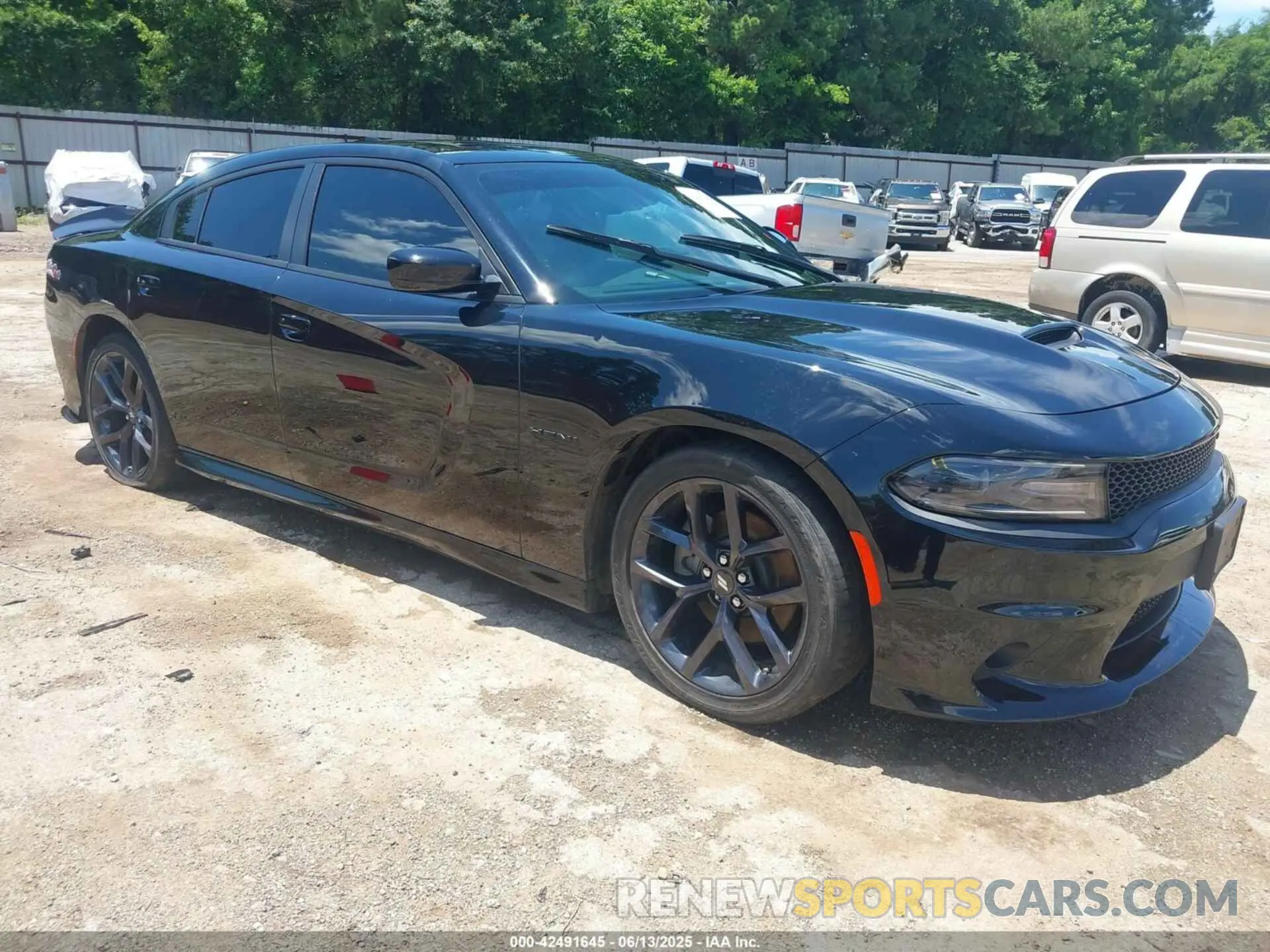 1 Photograph of a damaged car 2C3CDXCT1MH652180 DODGE CHARGER 2021