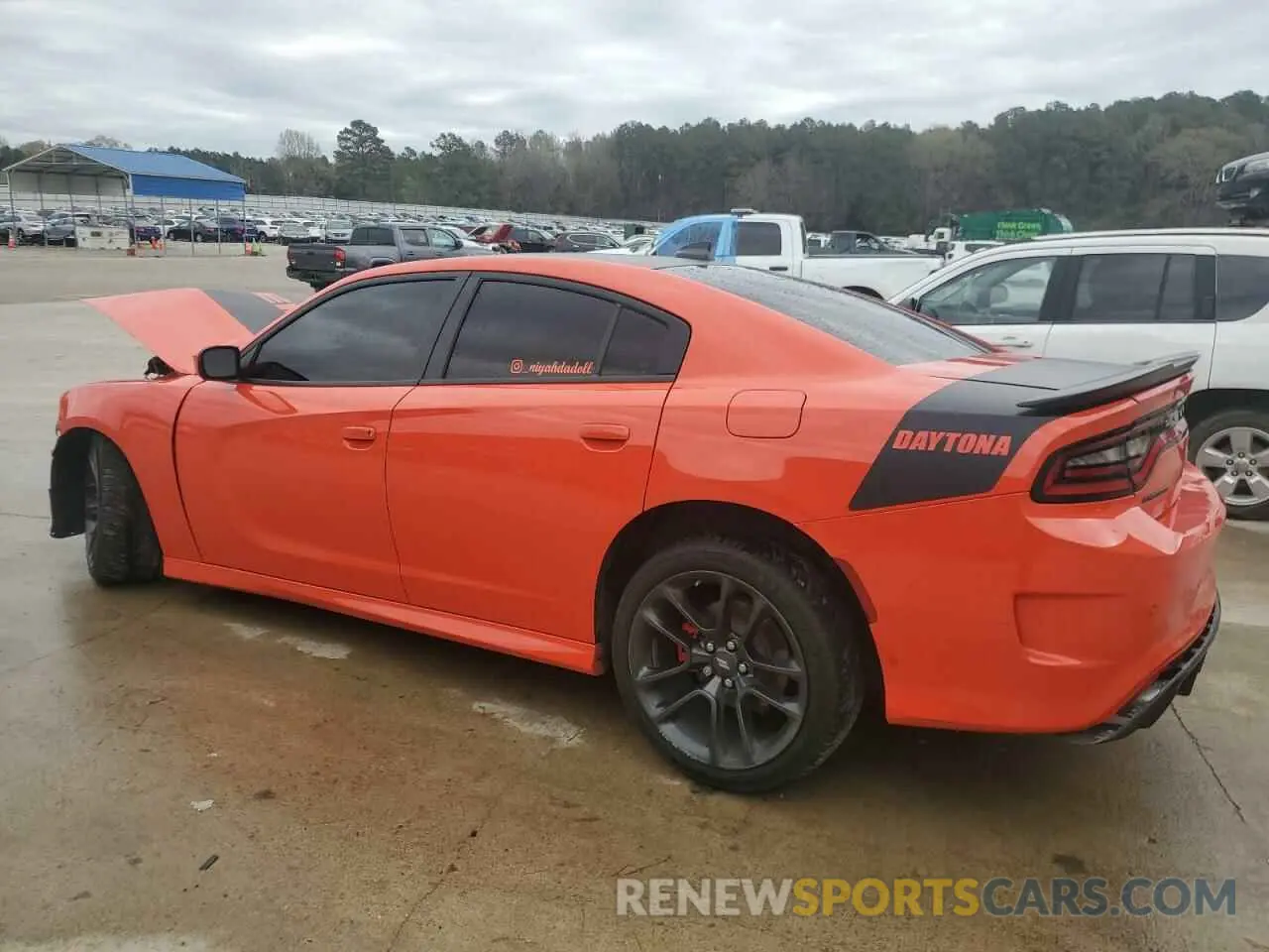 2 Фотография поврежденного автомобиля 2C3CDXCT1MH652986 DODGE CHARGER 2021