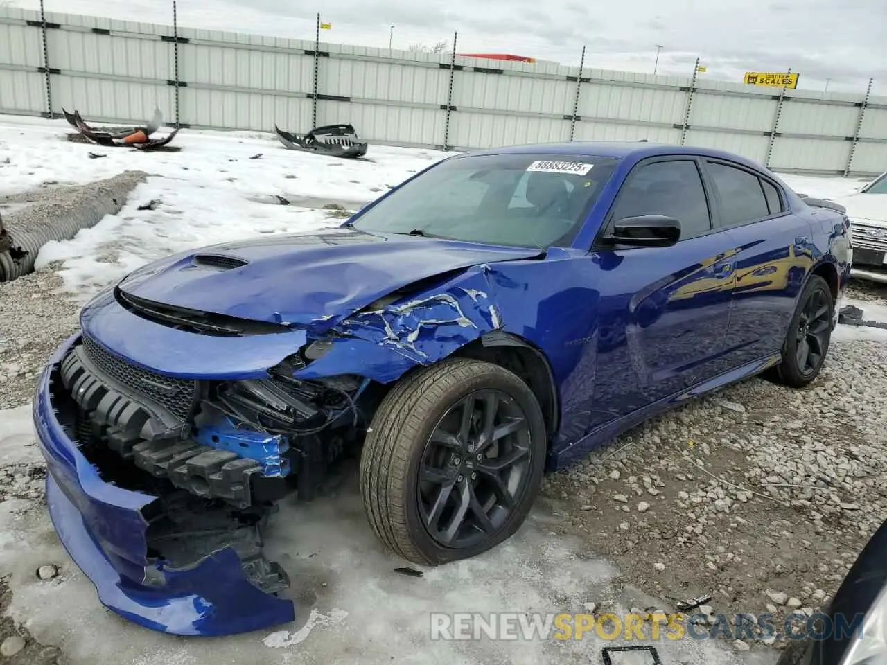 1 Фотография поврежденного автомобиля 2C3CDXCT2MH656805 DODGE CHARGER 2021