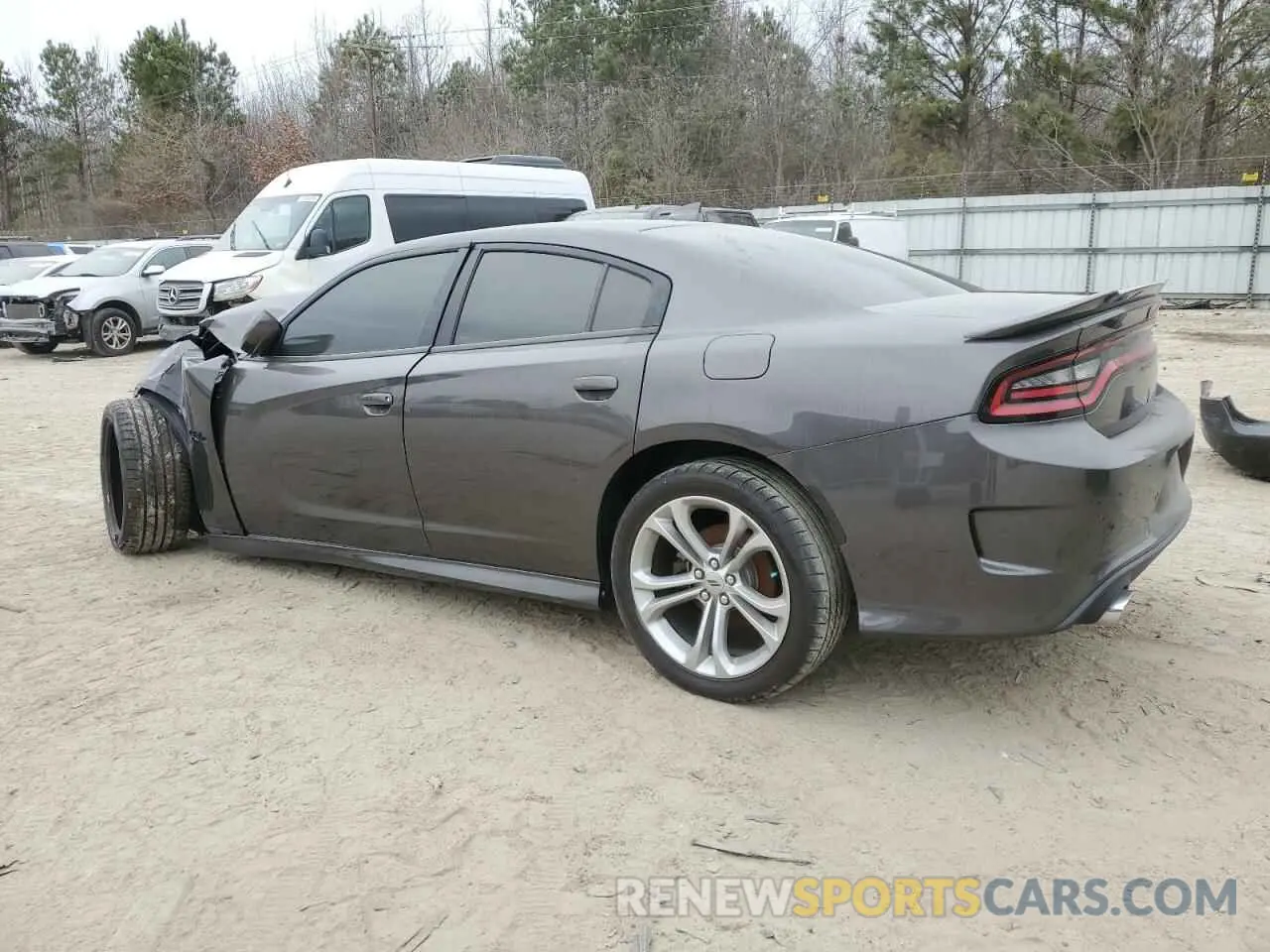 2 Photograph of a damaged car 2C3CDXCT3MH524684 DODGE CHARGER 2021