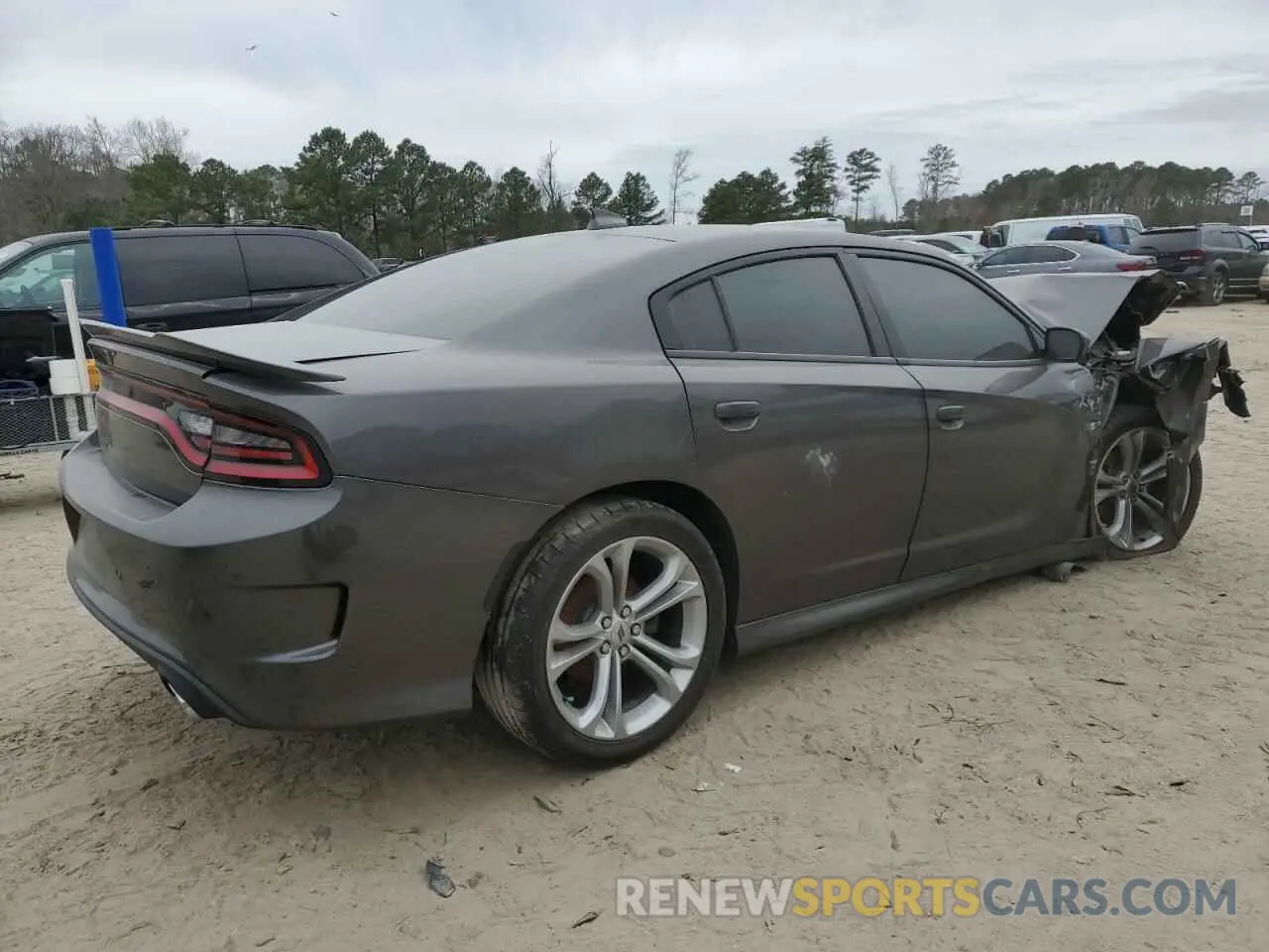 3 Photograph of a damaged car 2C3CDXCT3MH524684 DODGE CHARGER 2021