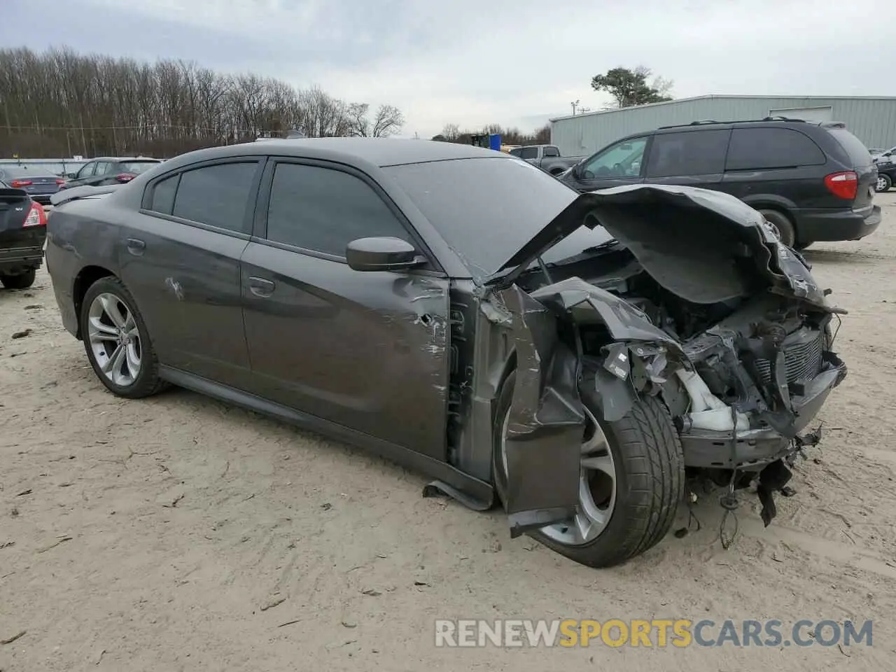 4 Photograph of a damaged car 2C3CDXCT3MH524684 DODGE CHARGER 2021