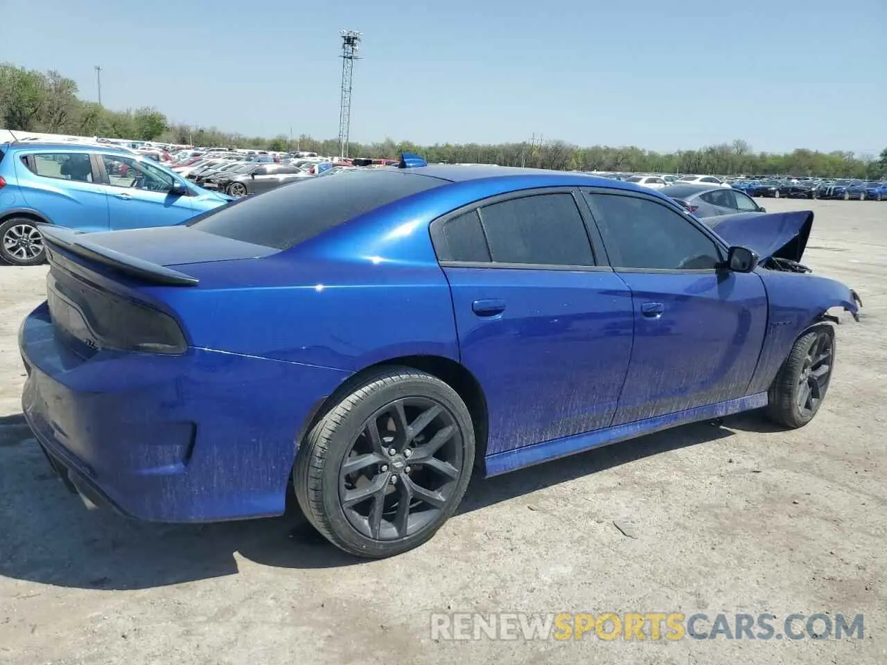 3 Photograph of a damaged car 2C3CDXCT3MH553425 DODGE CHARGER 2021