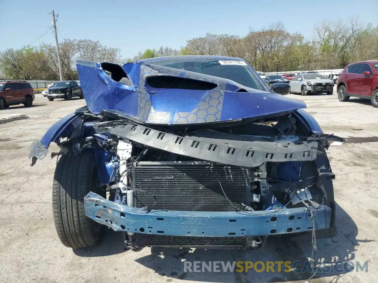 5 Photograph of a damaged car 2C3CDXCT3MH553425 DODGE CHARGER 2021