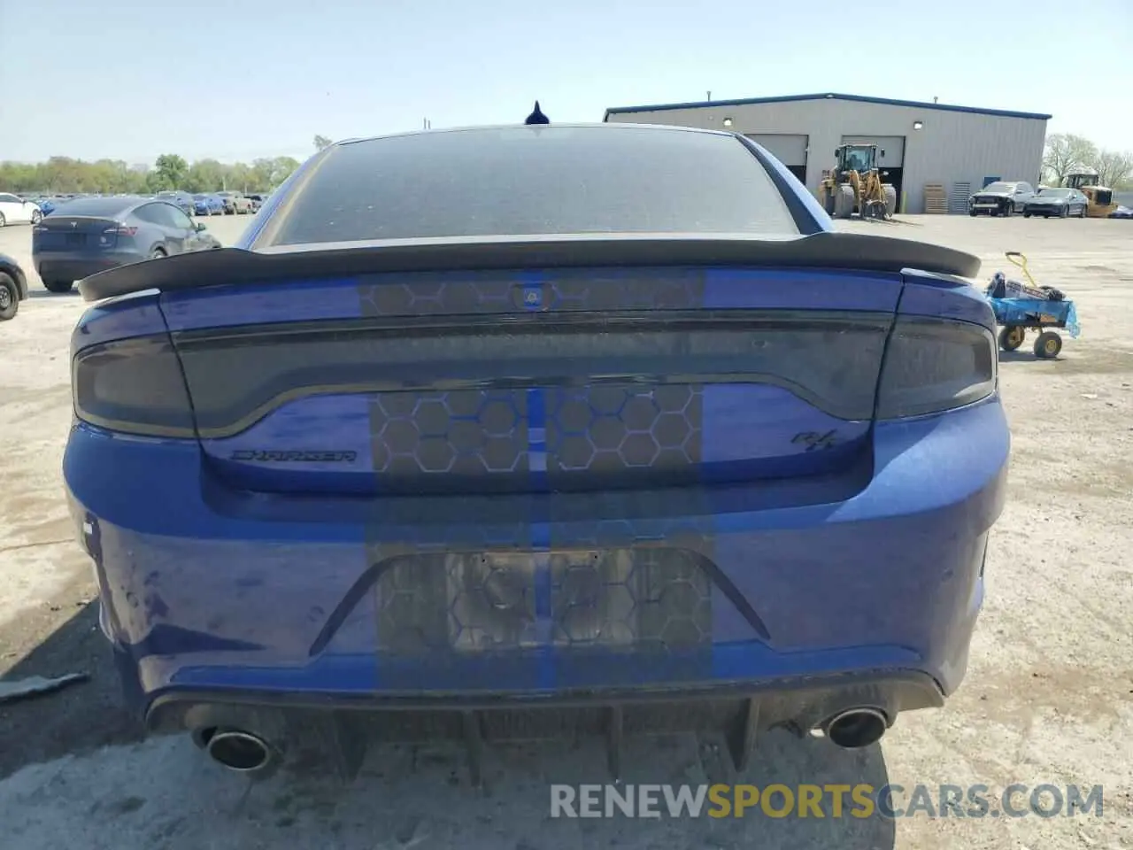 6 Photograph of a damaged car 2C3CDXCT3MH553425 DODGE CHARGER 2021