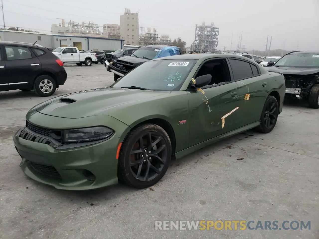 1 Фотография поврежденного автомобиля 2C3CDXCT3MH628835 DODGE CHARGER 2021