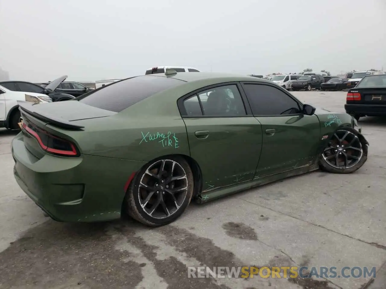 3 Фотография поврежденного автомобиля 2C3CDXCT3MH628835 DODGE CHARGER 2021