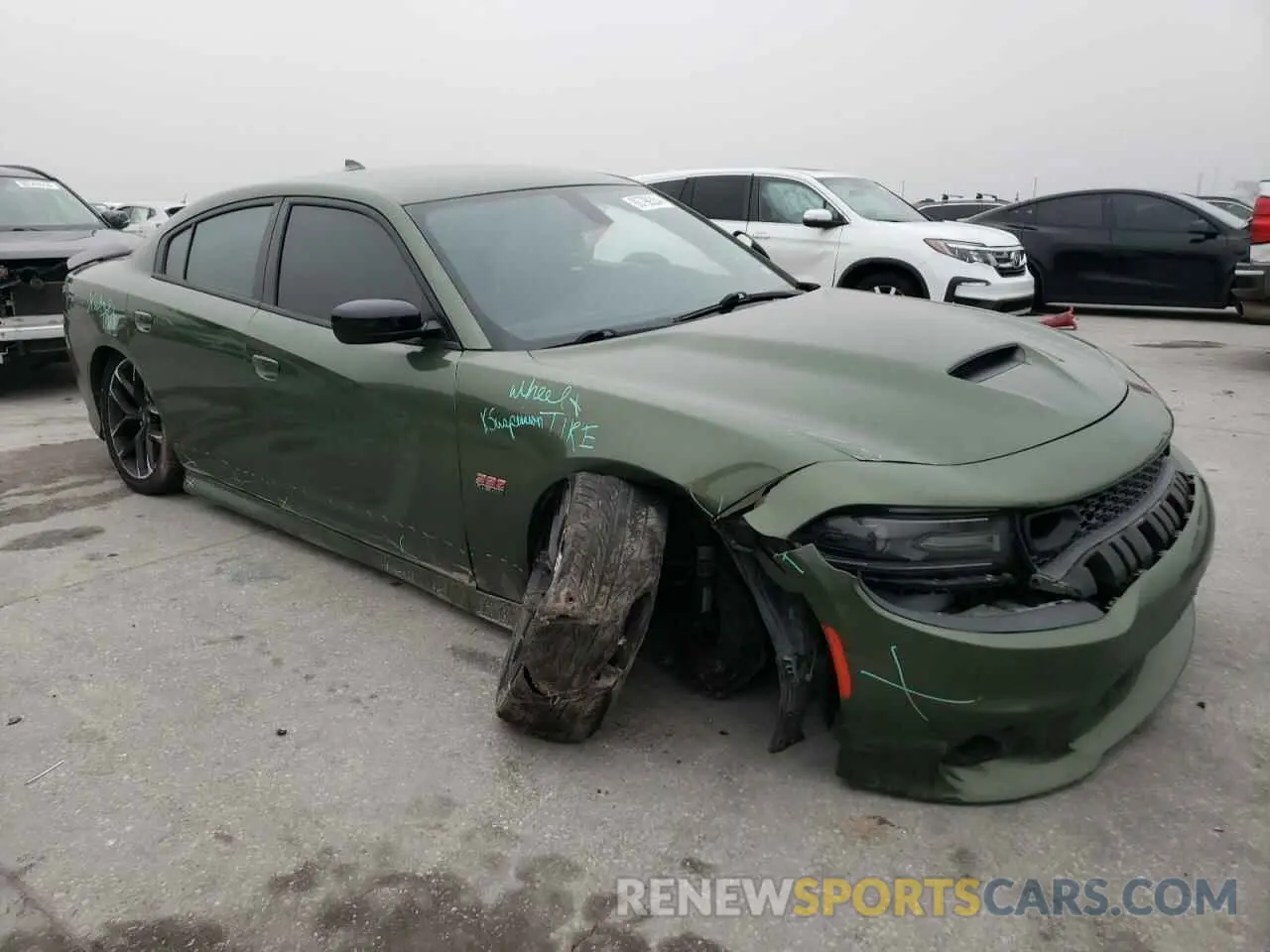 4 Фотография поврежденного автомобиля 2C3CDXCT3MH628835 DODGE CHARGER 2021