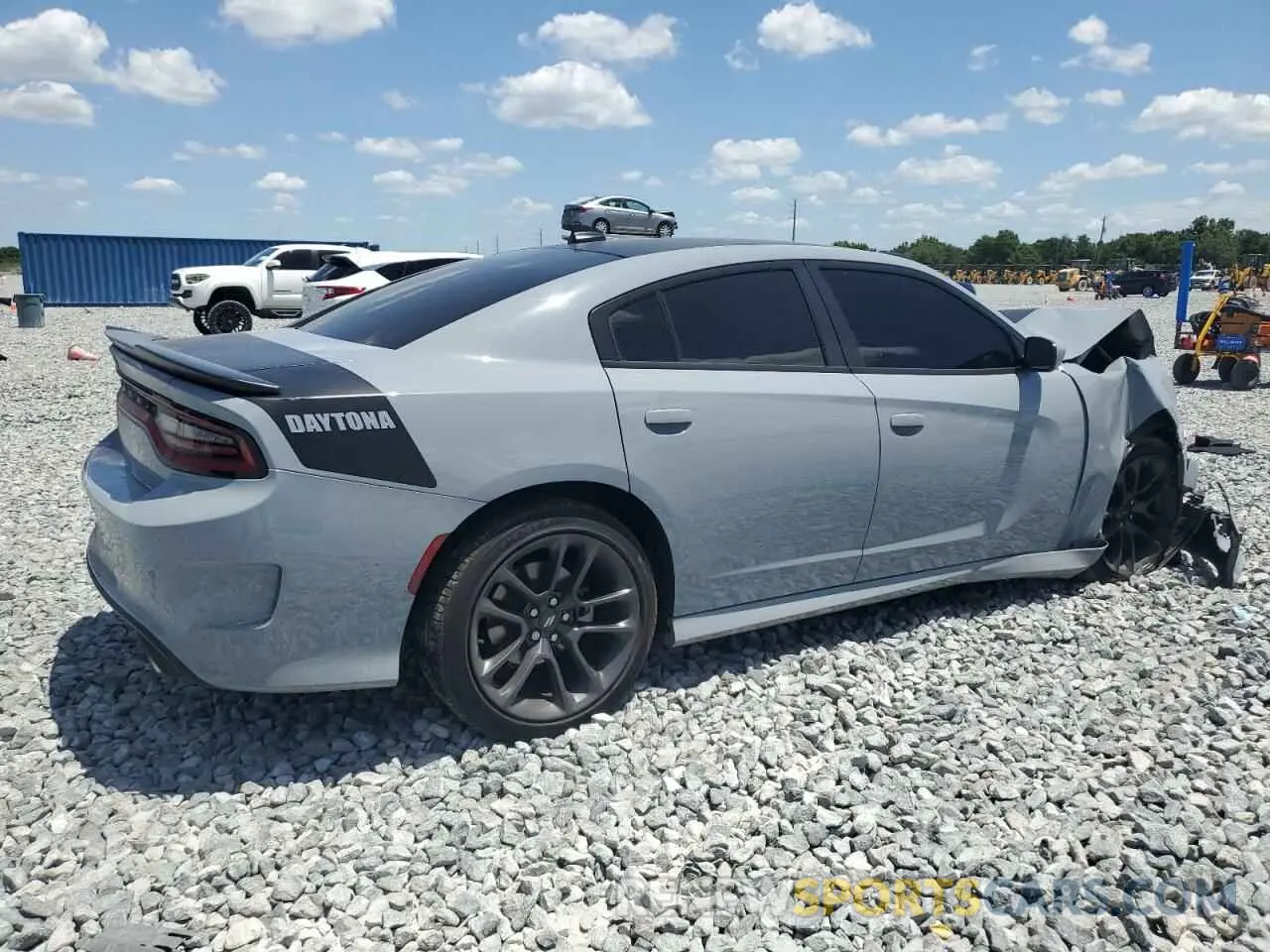 3 Photograph of a damaged car 2C3CDXCT4MH598342 DODGE CHARGER 2021