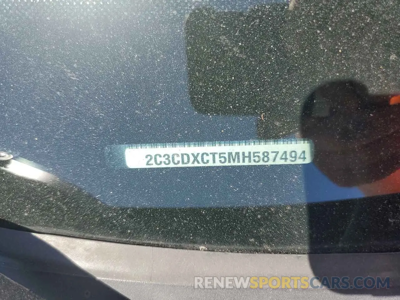 12 Фотография поврежденного автомобиля 2C3CDXCT5MH587494 DODGE CHARGER 2021