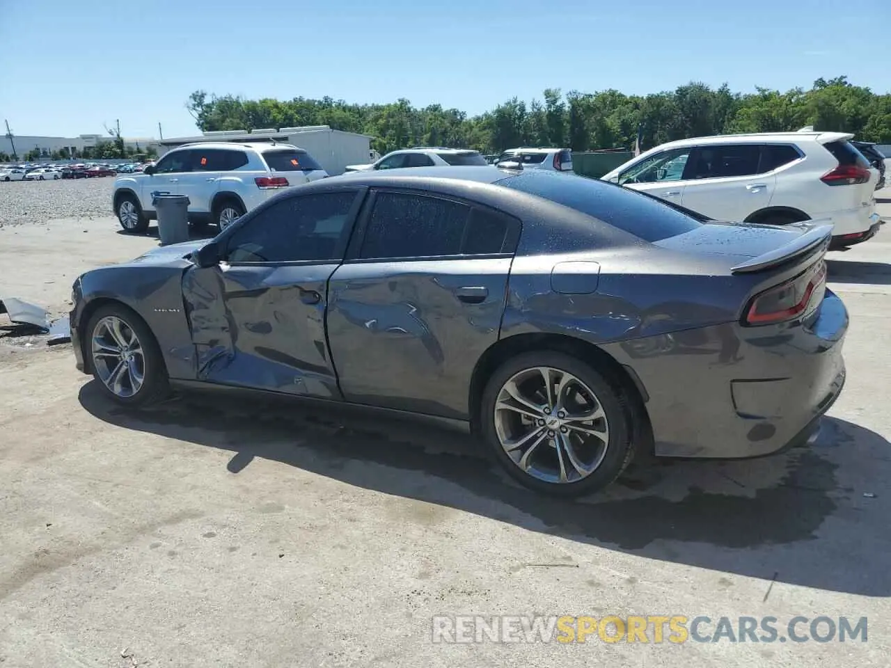 2 Фотография поврежденного автомобиля 2C3CDXCT5MH587494 DODGE CHARGER 2021