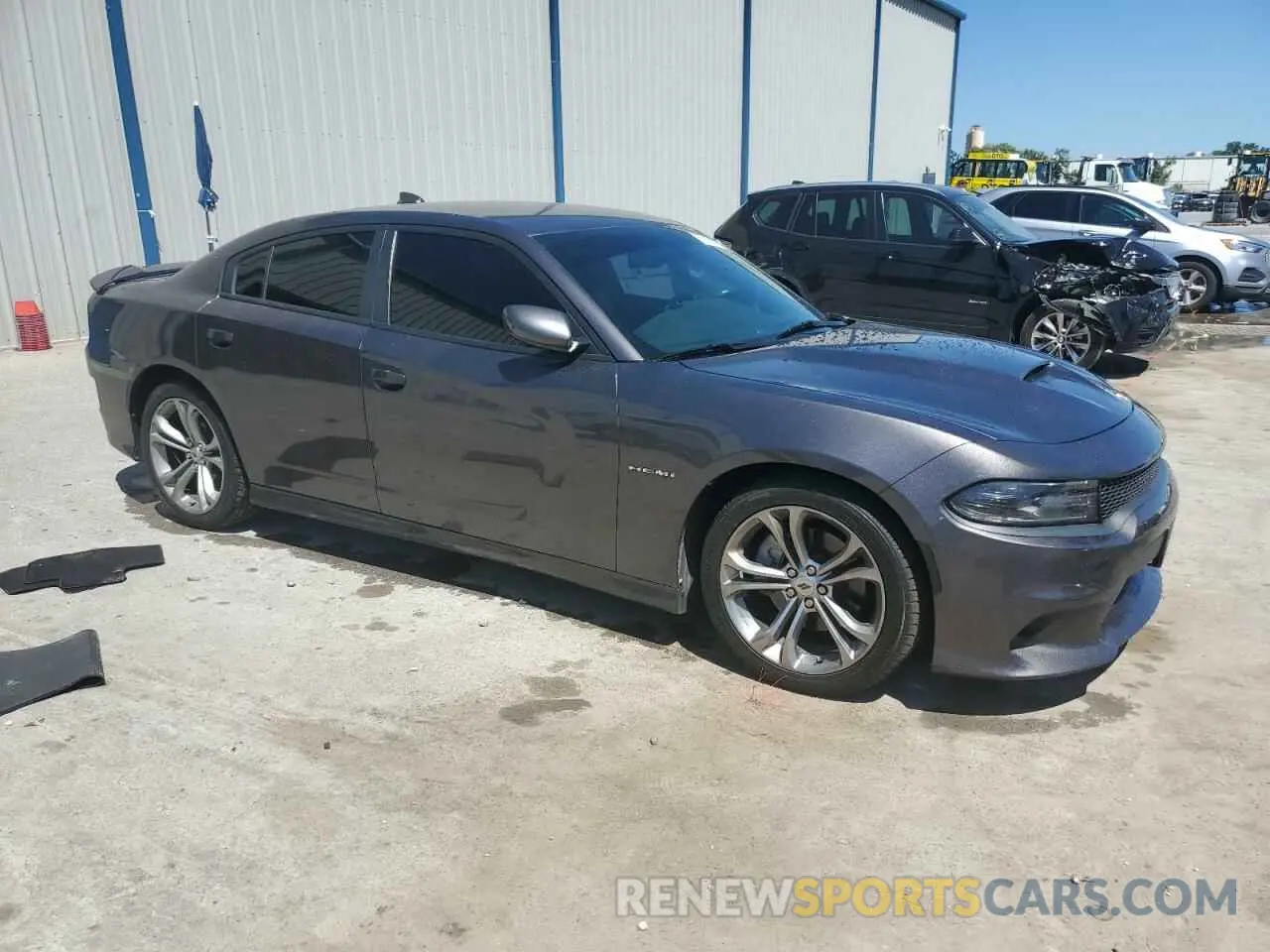 4 Фотография поврежденного автомобиля 2C3CDXCT5MH587494 DODGE CHARGER 2021