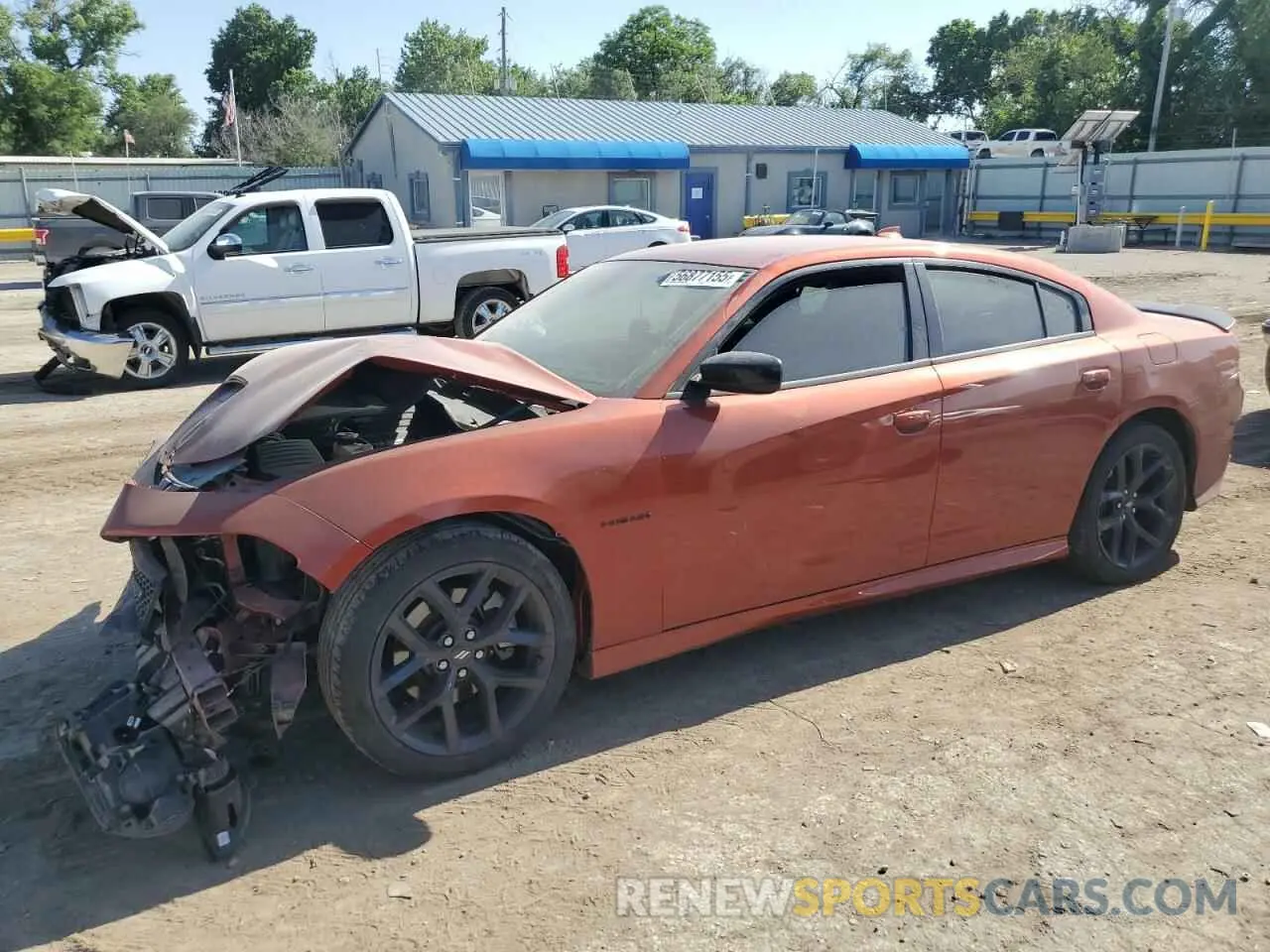 1 Фотография поврежденного автомобиля 2C3CDXCT5MH636595 DODGE CHARGER 2021
